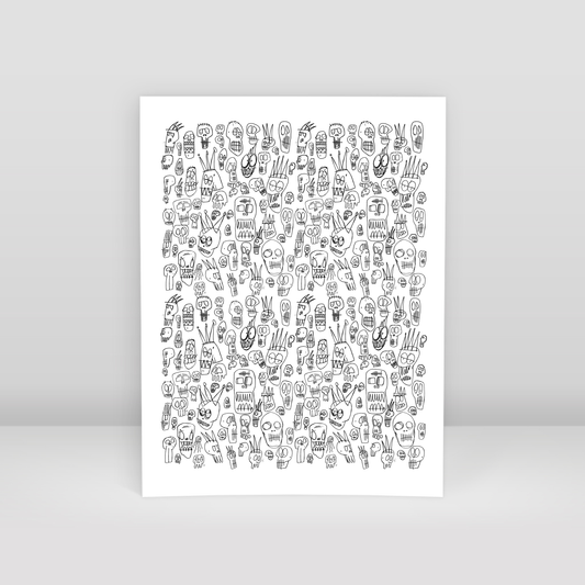 Guru Heads - Art Print