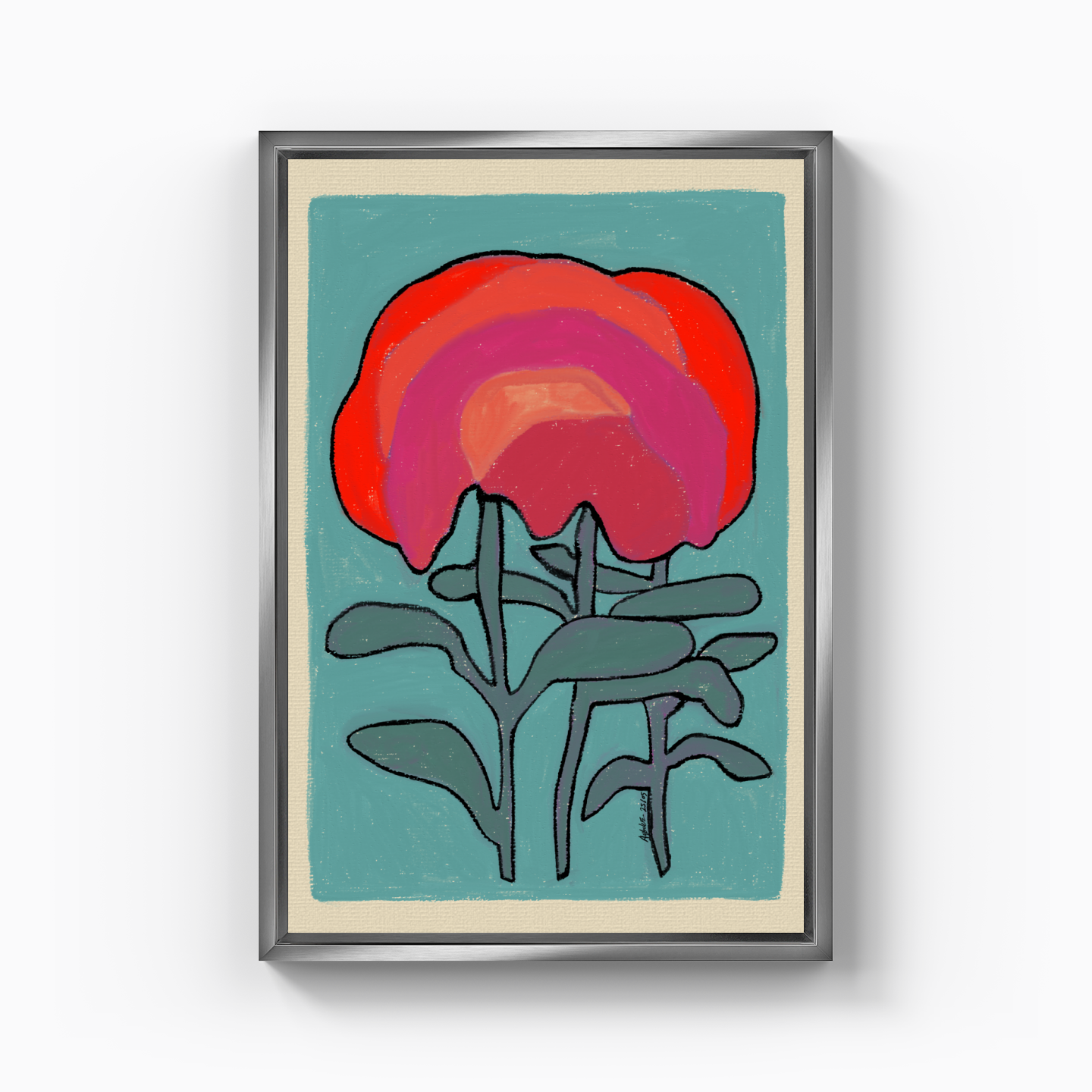 Gelincik - Kanvas Tablo