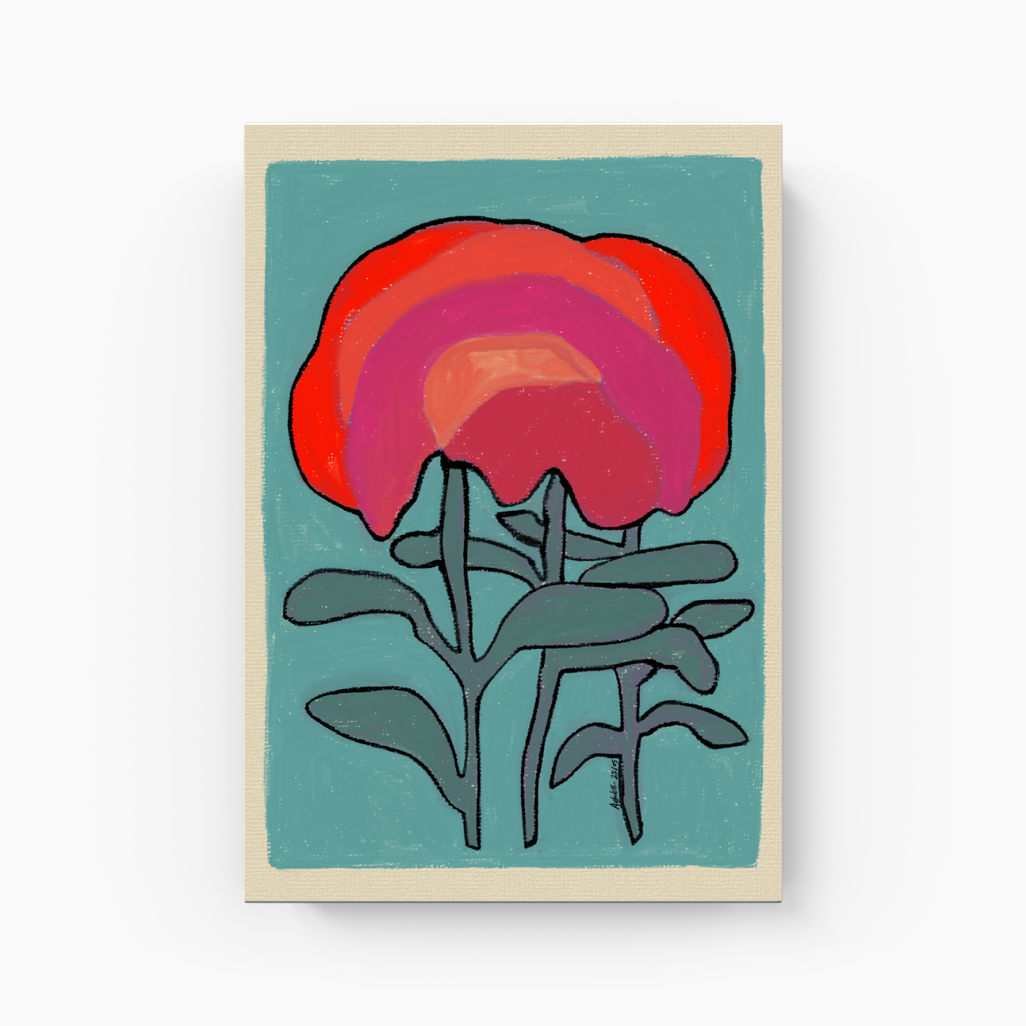 Gelincik - Kanvas Tablo