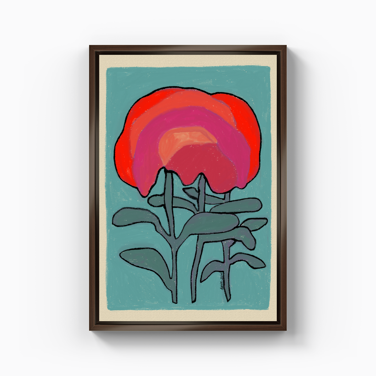 Gelincik - Kanvas Tablo