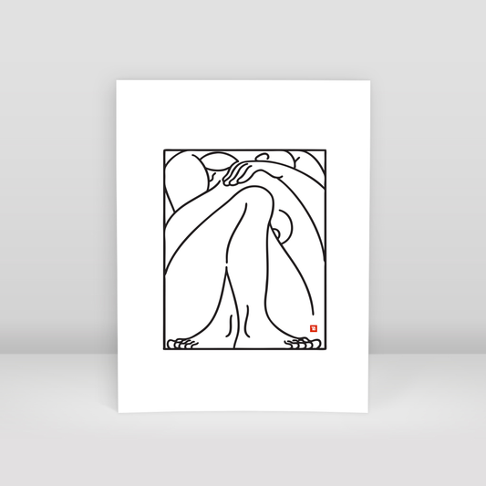 love above all - Art Print