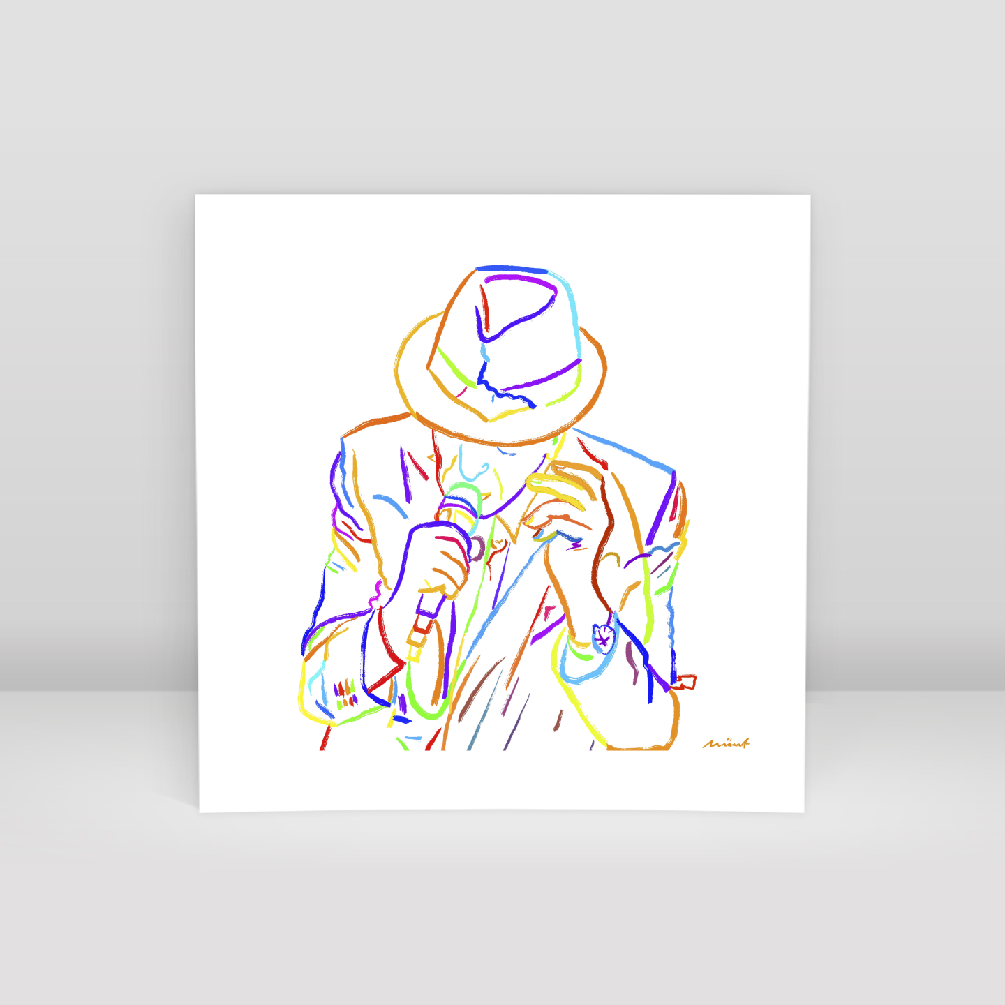 Leonard Cohen - Art Print