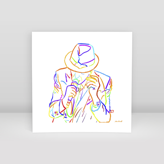 Leonard Cohen - Art Print