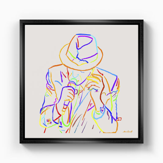 Leonard Cohen - Kanvas Tablo