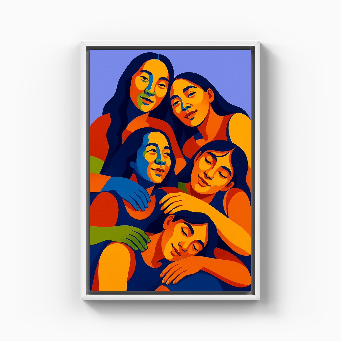 Dostluk - Kanvas Tablo