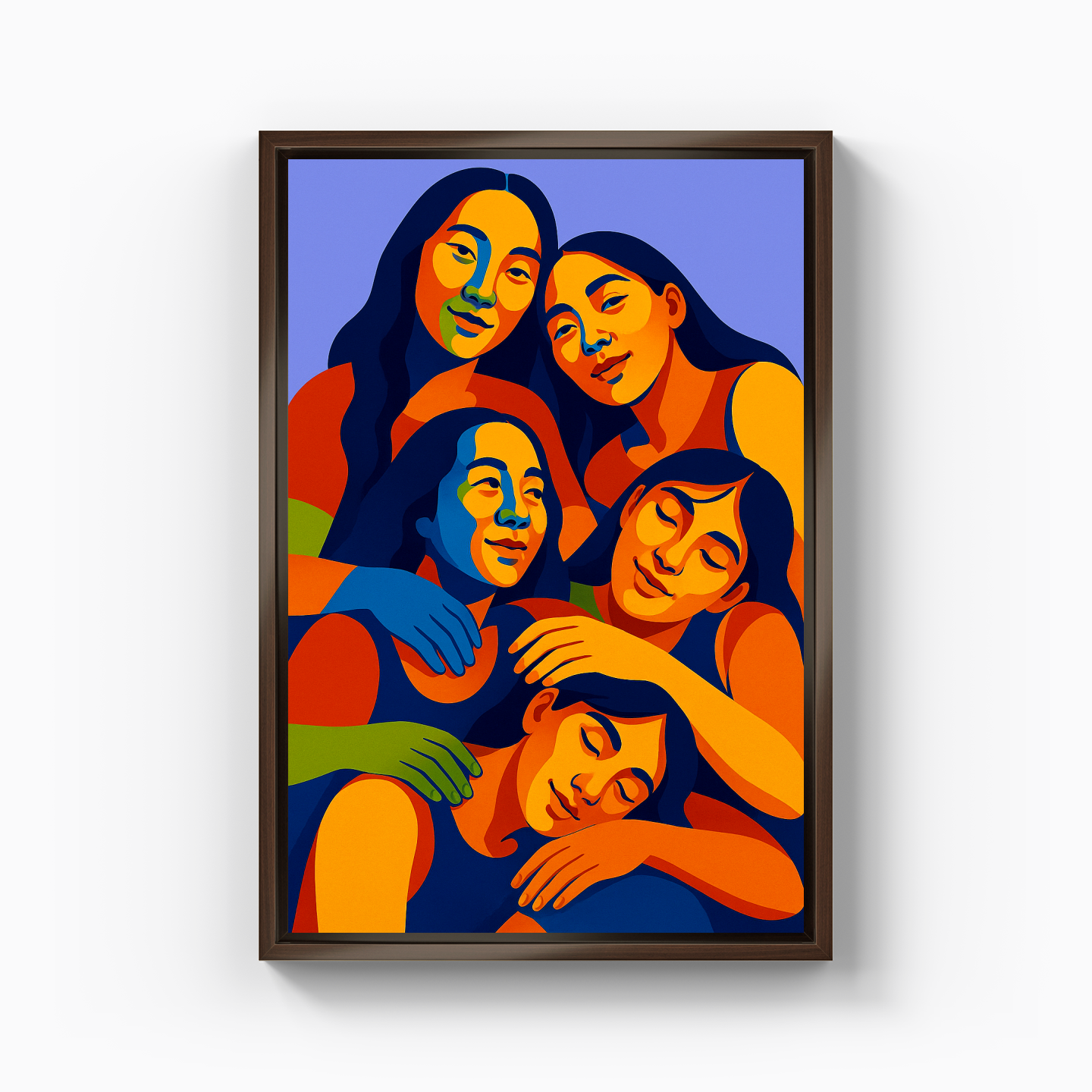 Dostluk - Kanvas Tablo