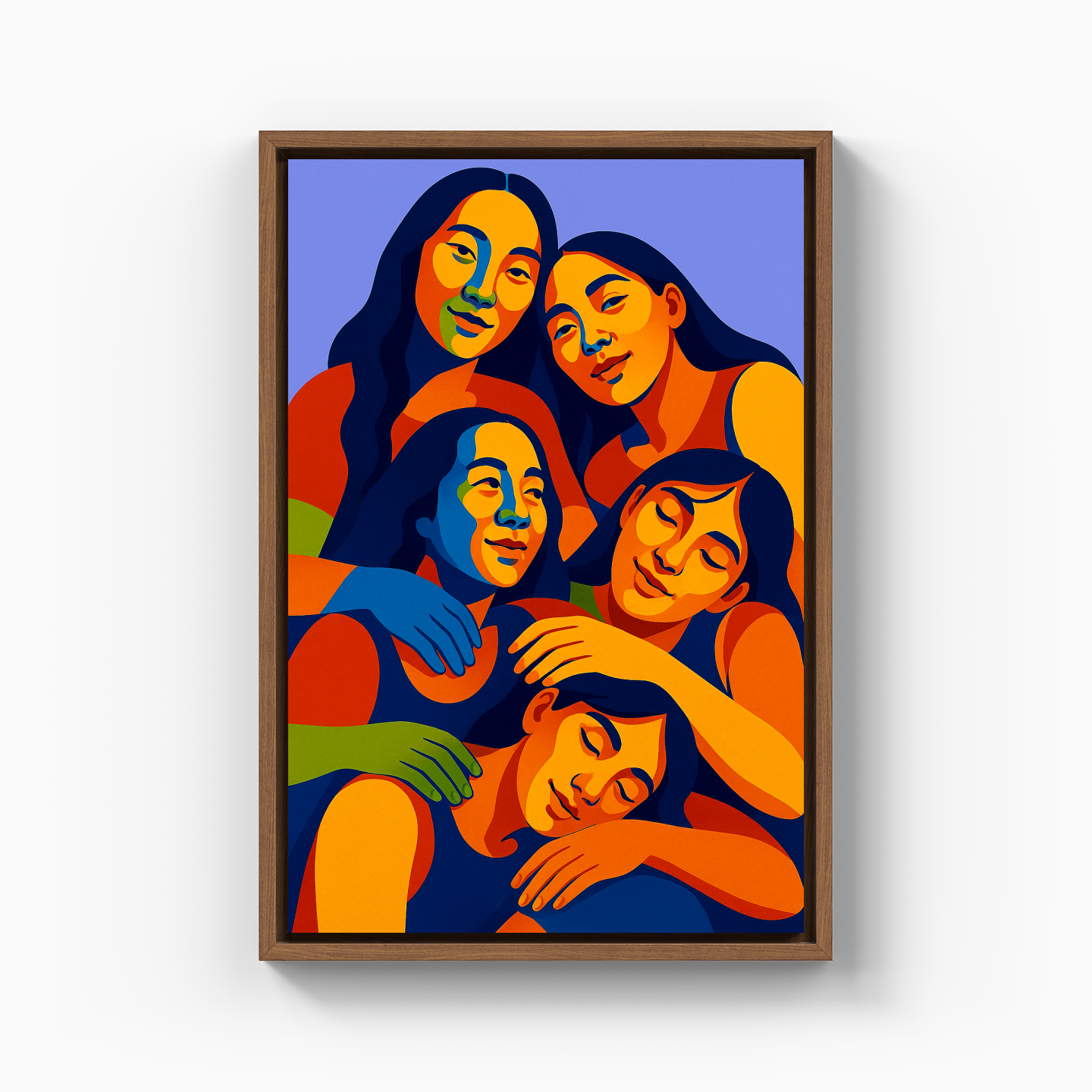 Dostluk - Kanvas Tablo