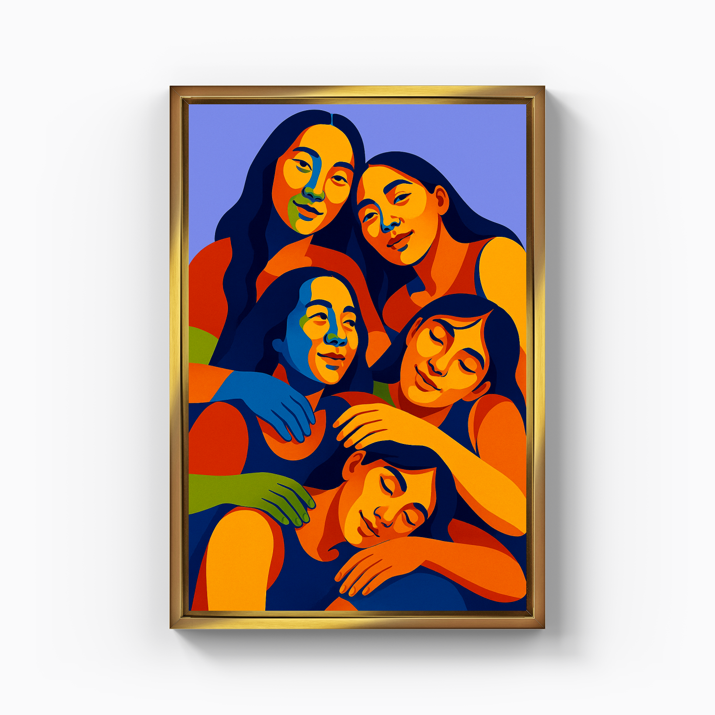 Dostluk - Kanvas Tablo