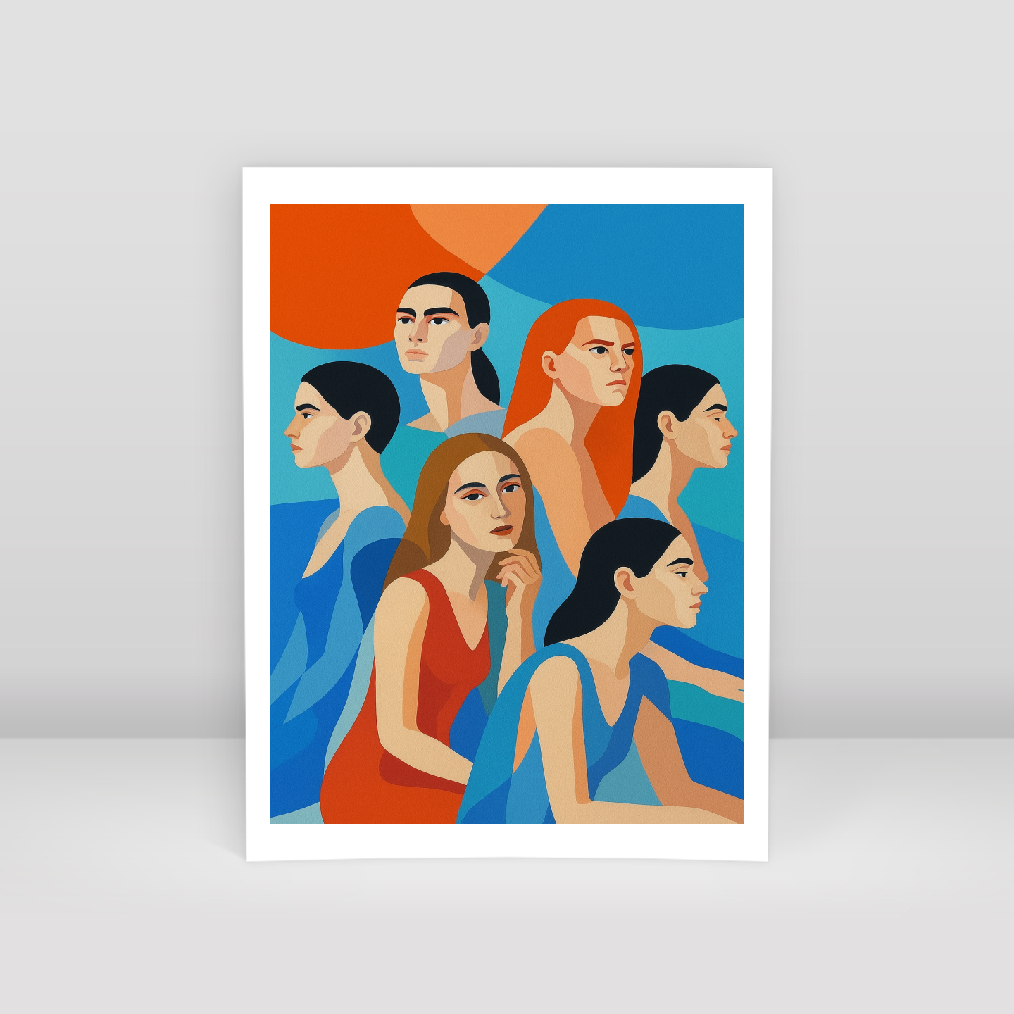 Bütün Kızlar Toplandık - Art Print