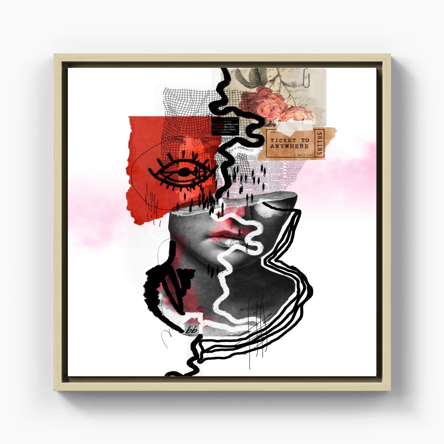 inwardness - Kanvas Tablo