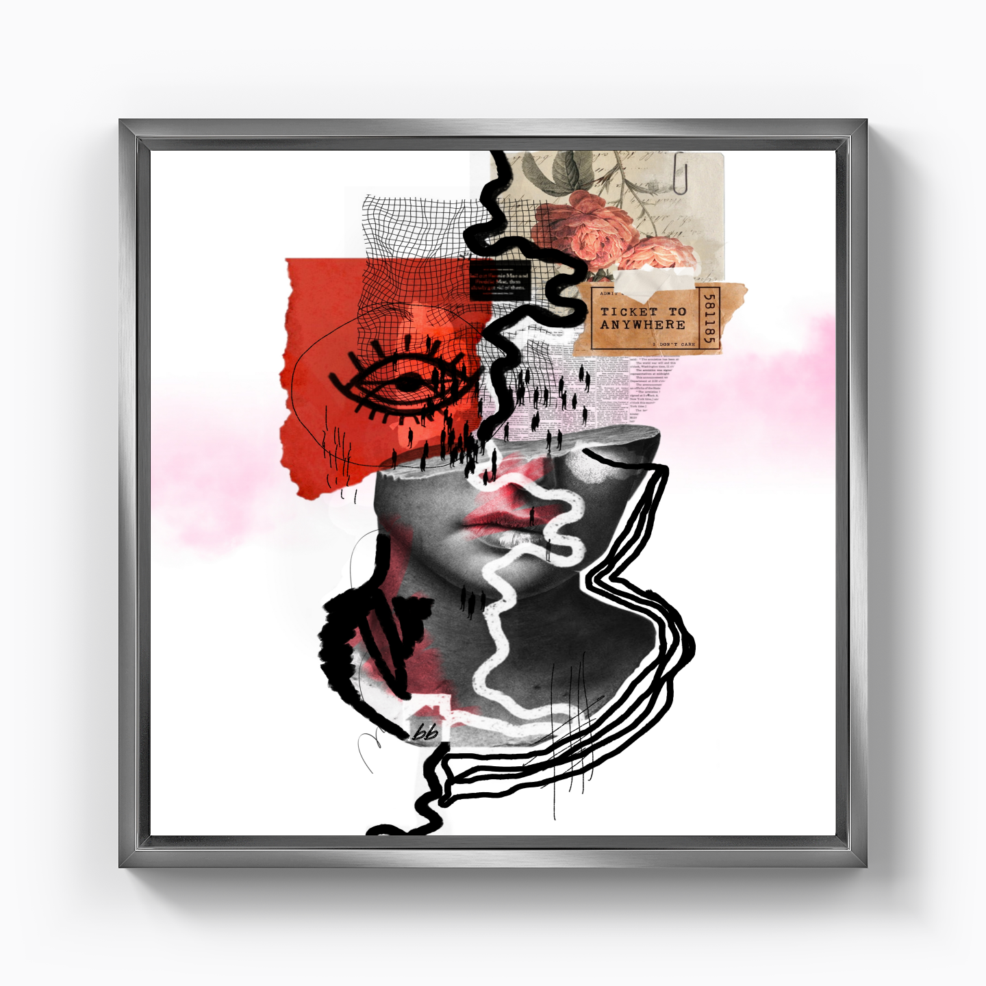 inwardness - Kanvas Tablo