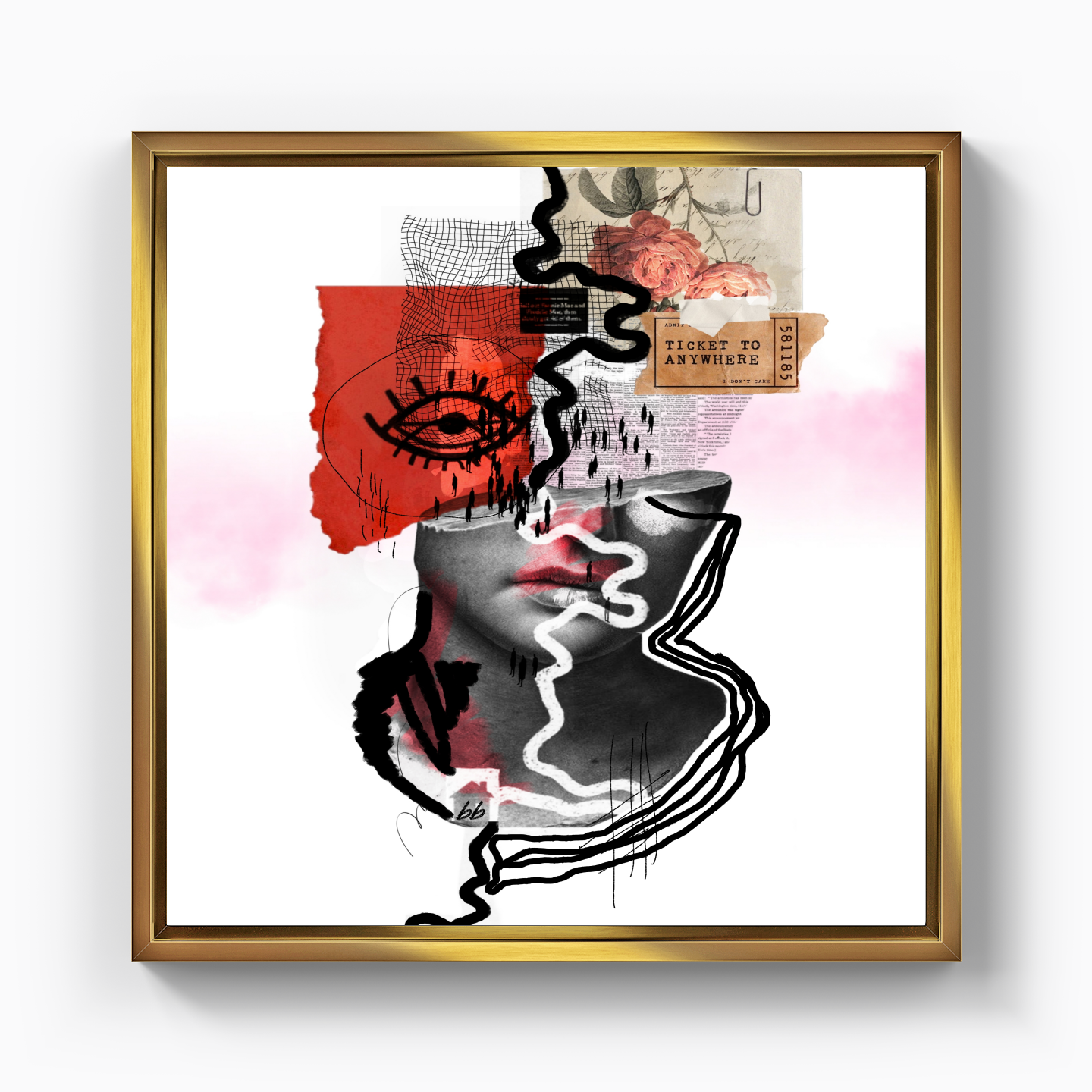 inwardness - Kanvas Tablo