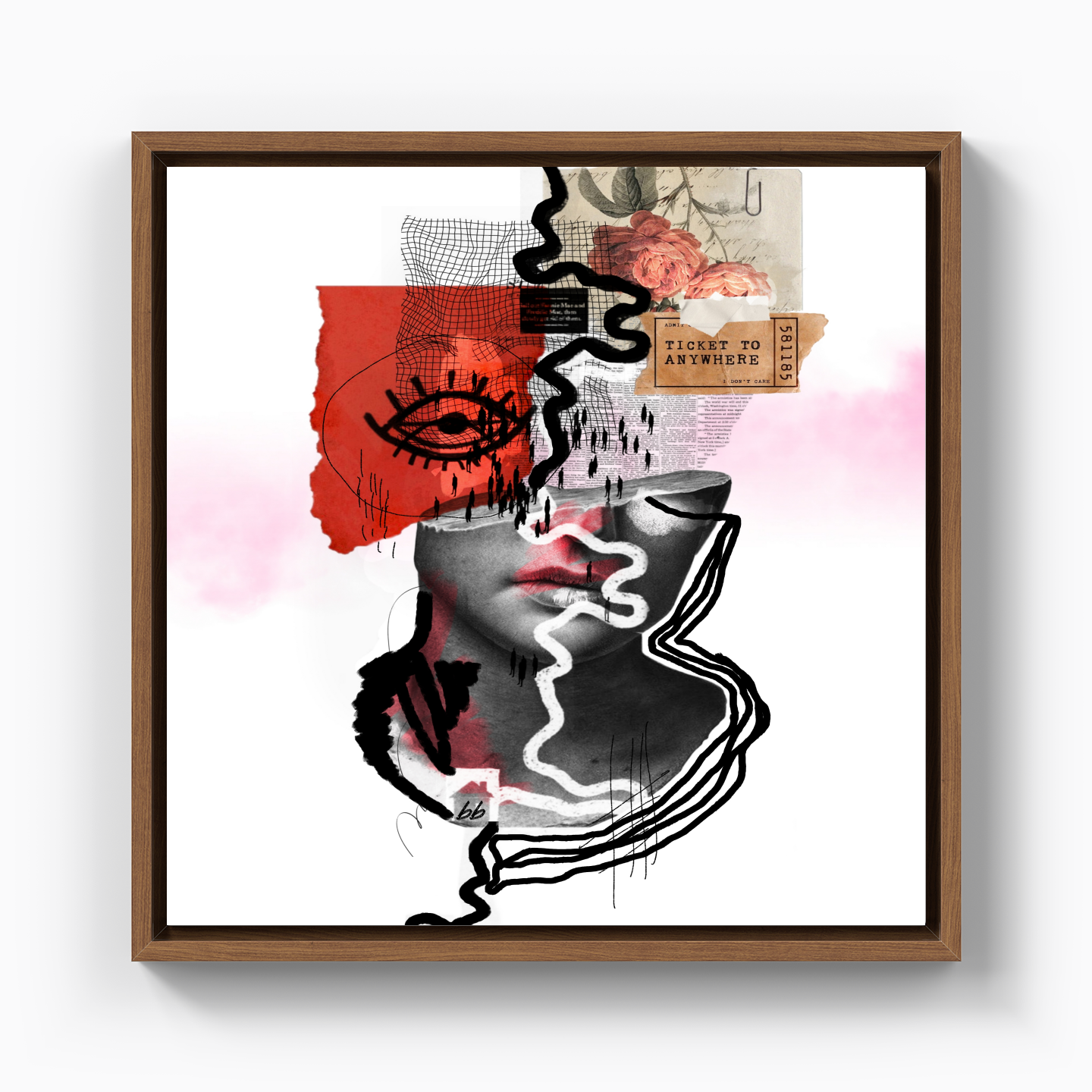 inwardness - Kanvas Tablo