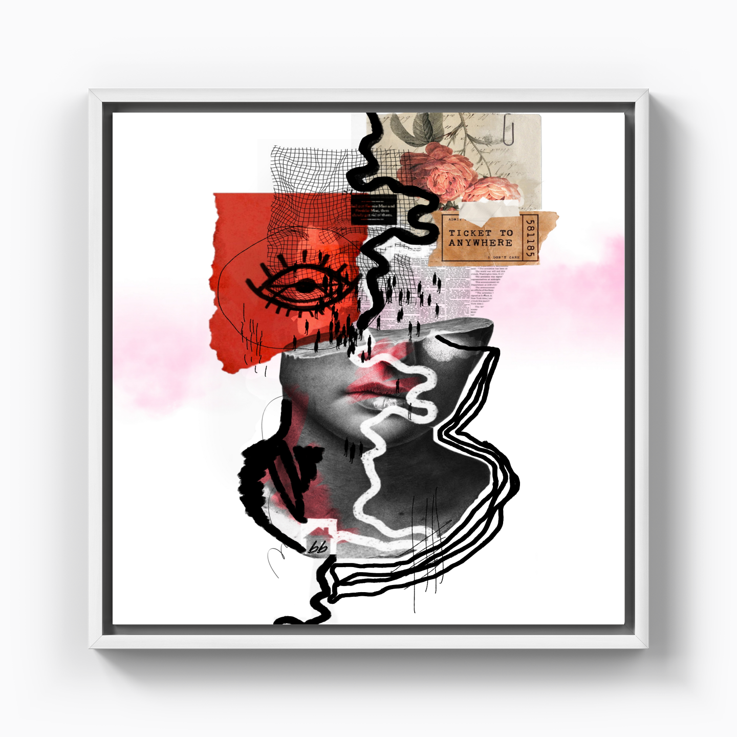 inwardness - Kanvas Tablo