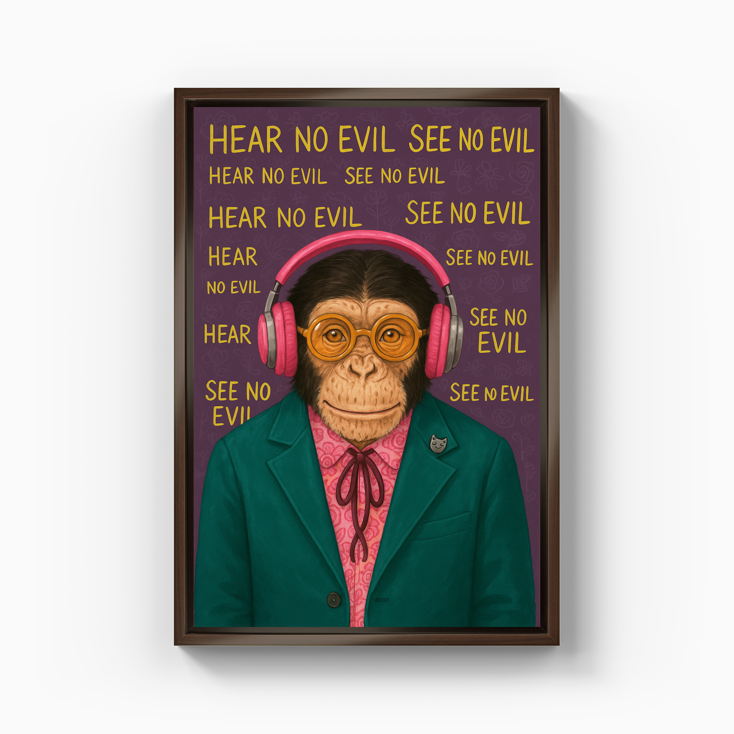 Sweet monkey - Kanvas Tablo