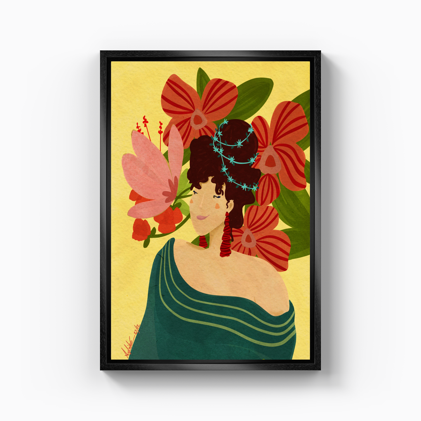 Wildflower - Kanvas Tablo