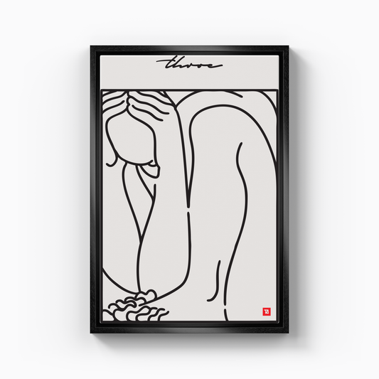 throe - Kanvas Tablo