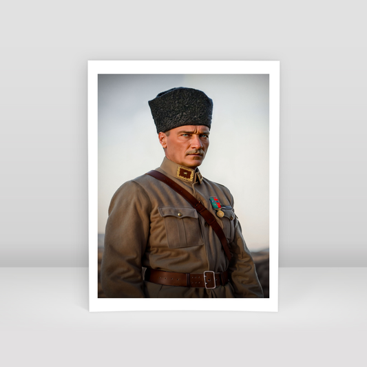 Cesaret (AI) - Art Print