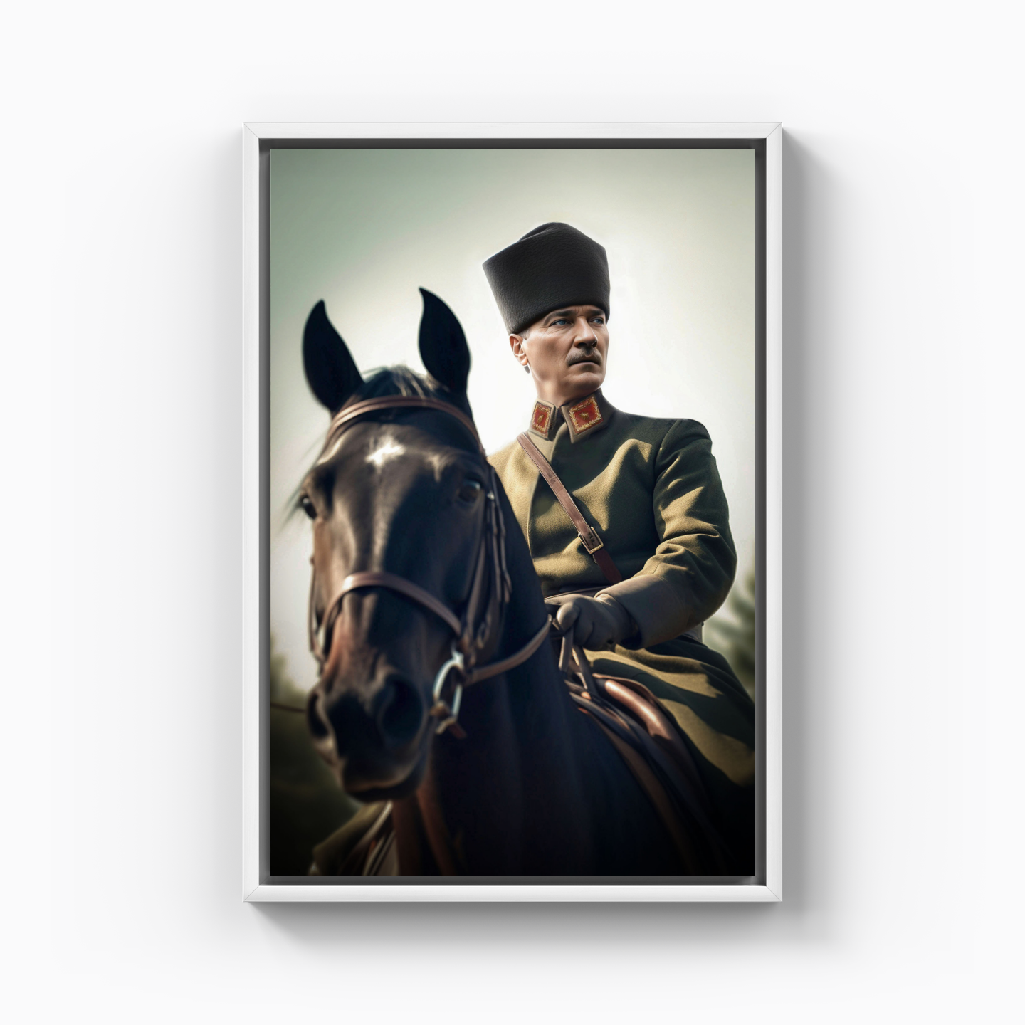 Atatürk (AI) - Kanvas Tablo