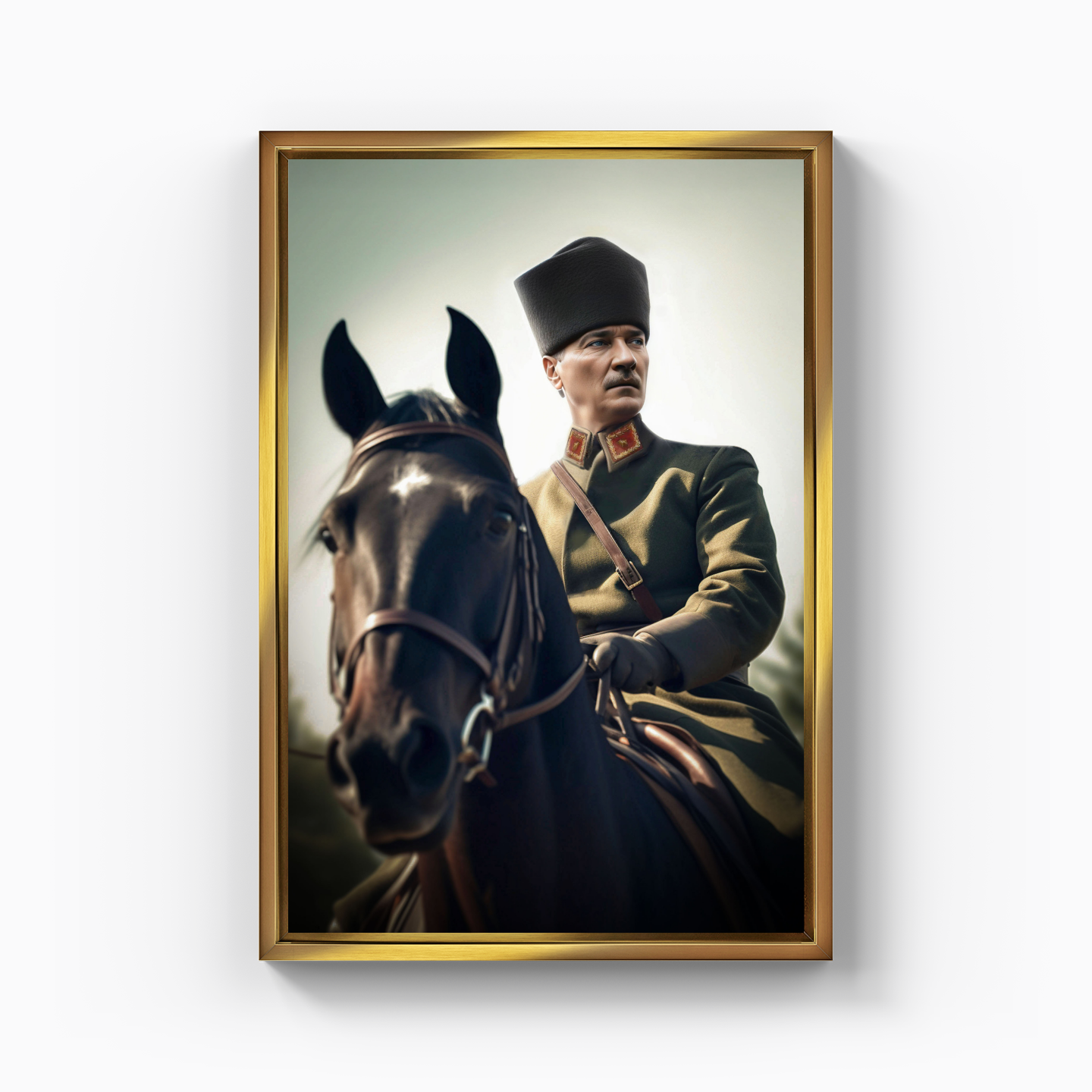 Atatürk (AI) - Kanvas Tablo