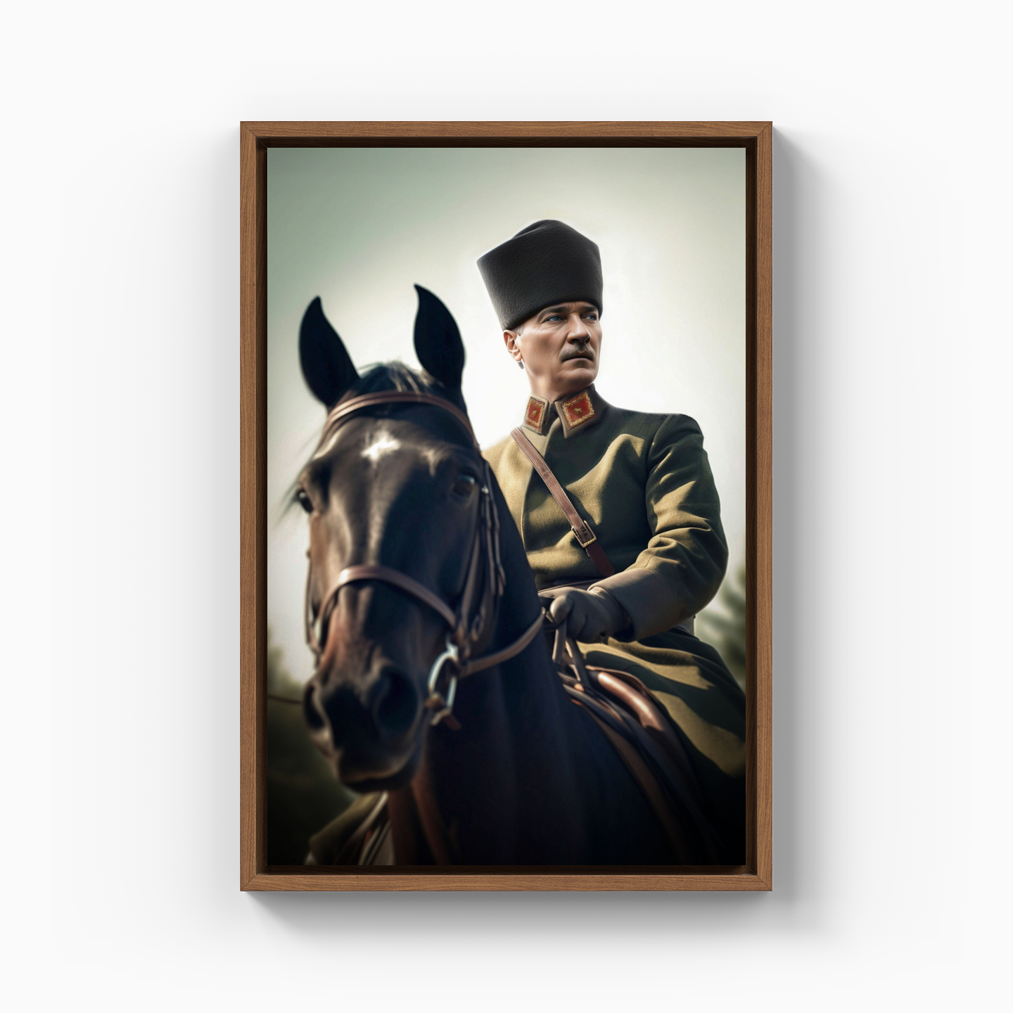 Atatürk (AI) - Kanvas Tablo