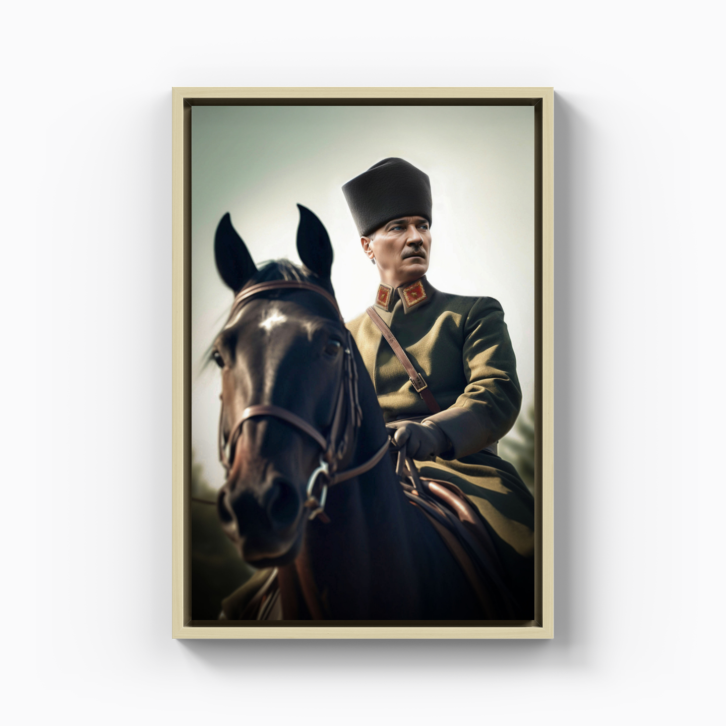 Atatürk (AI) - Kanvas Tablo