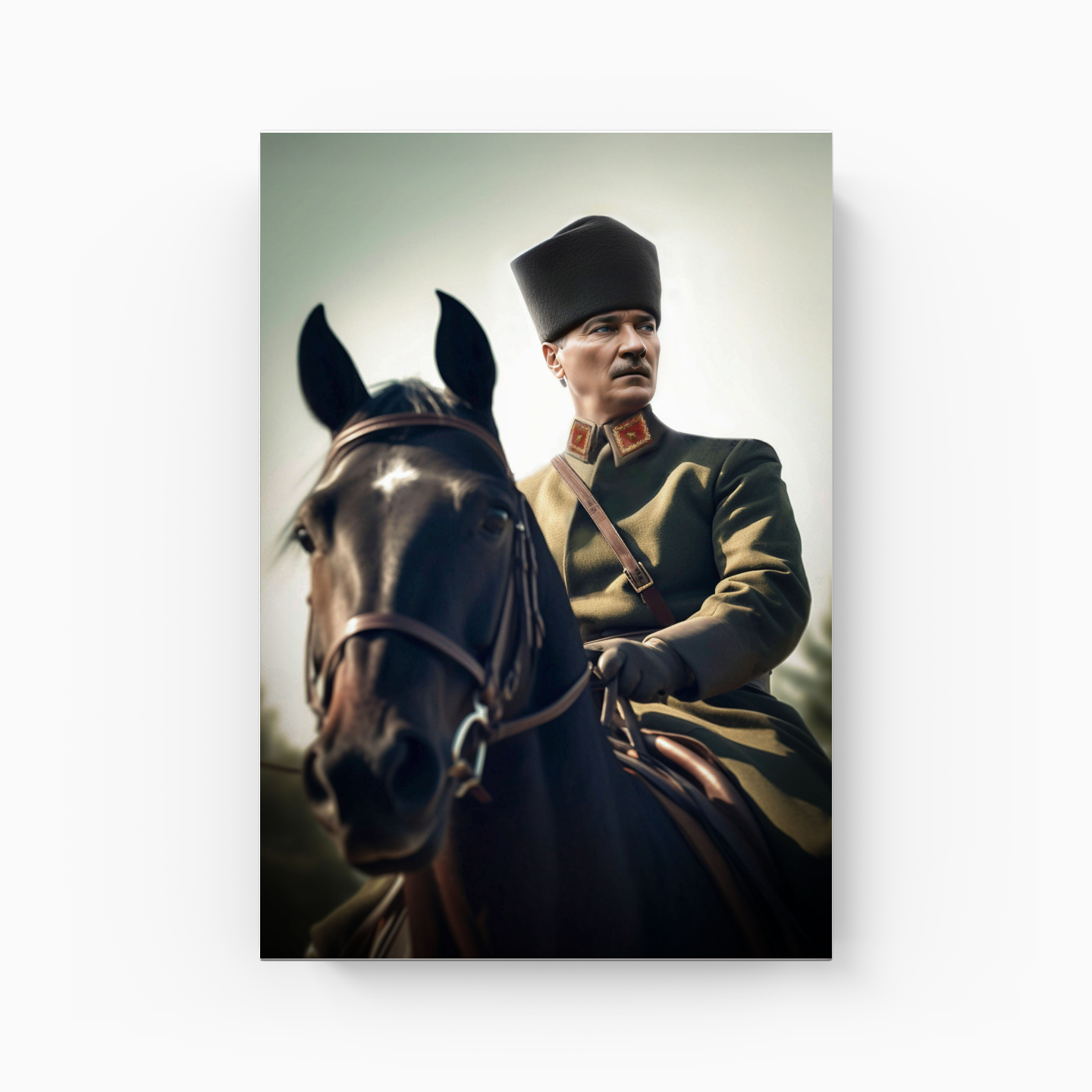 Atatürk (AI) - Kanvas Tablo