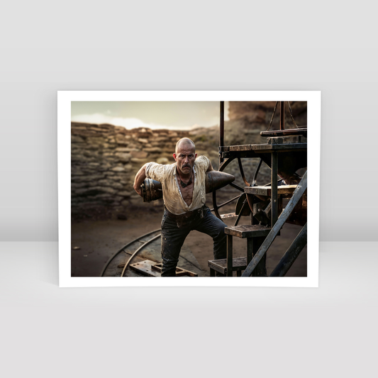 Seyit Onbaşı (AI) - Art Print