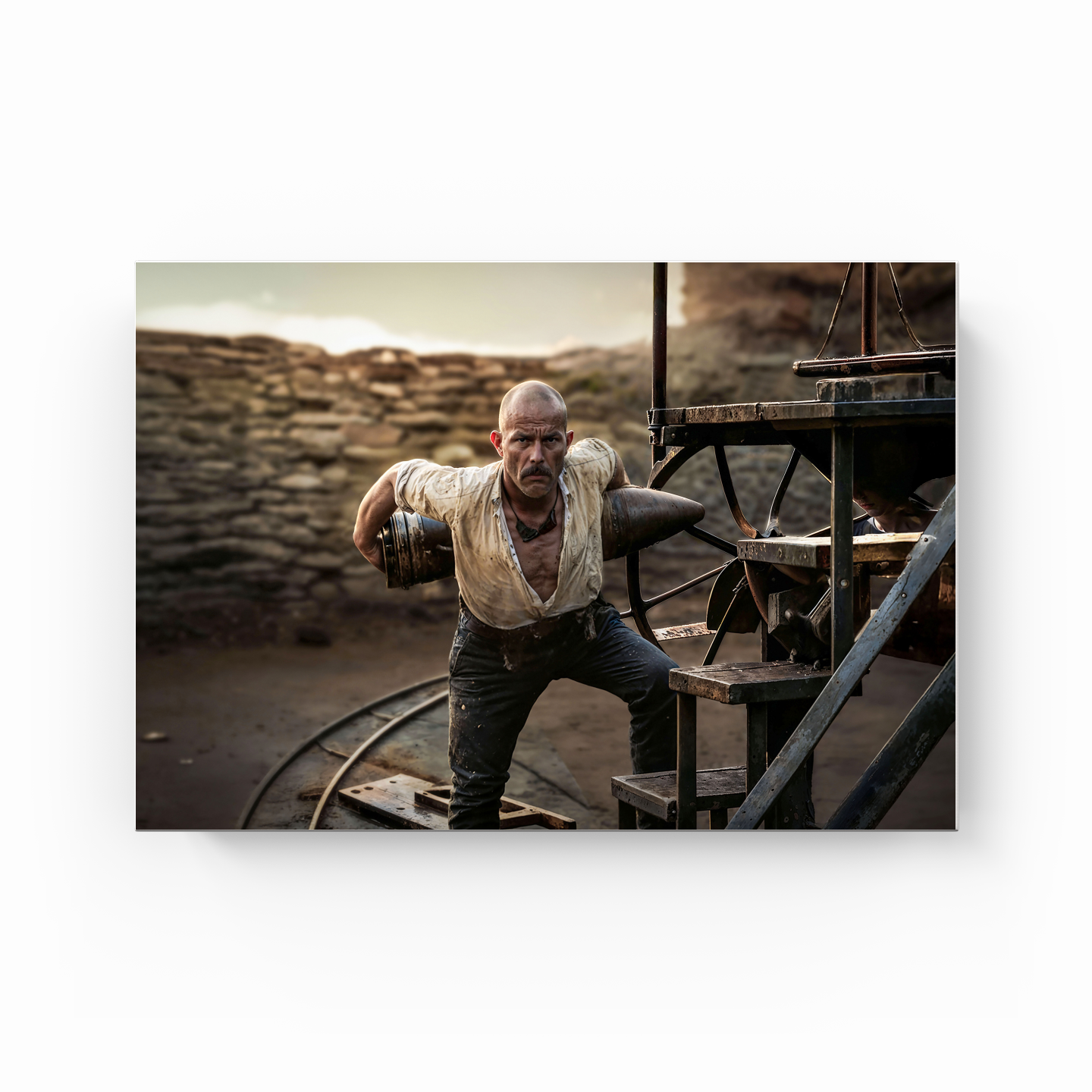 Seyit Onbaşı (AI) - Kanvas Tablo