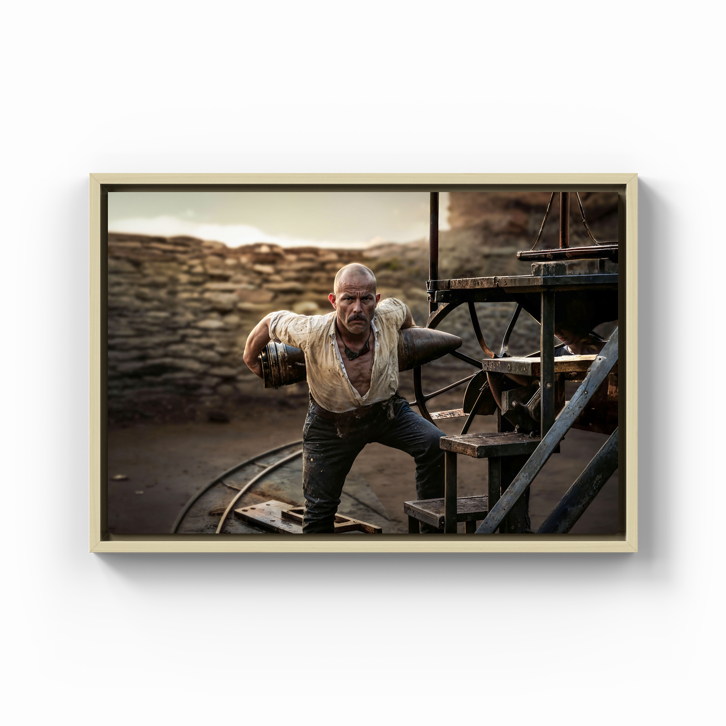 Seyit Onbaşı (AI) - Kanvas Tablo