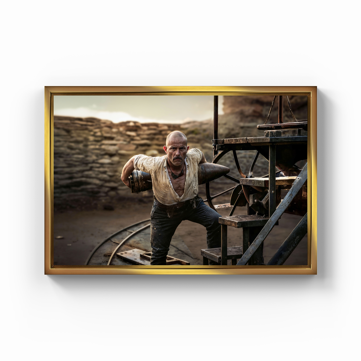 Seyit Onbaşı (AI) - Kanvas Tablo