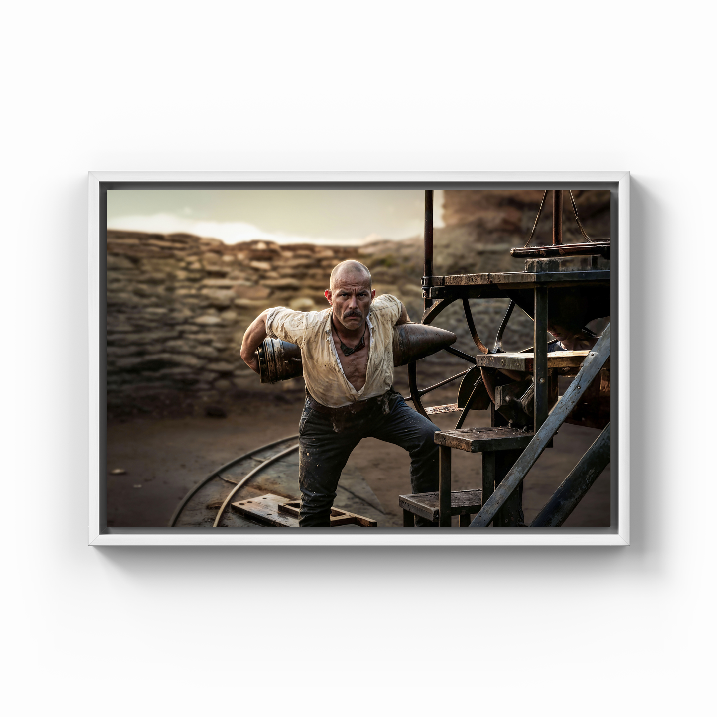 Seyit Onbaşı (AI) - Kanvas Tablo