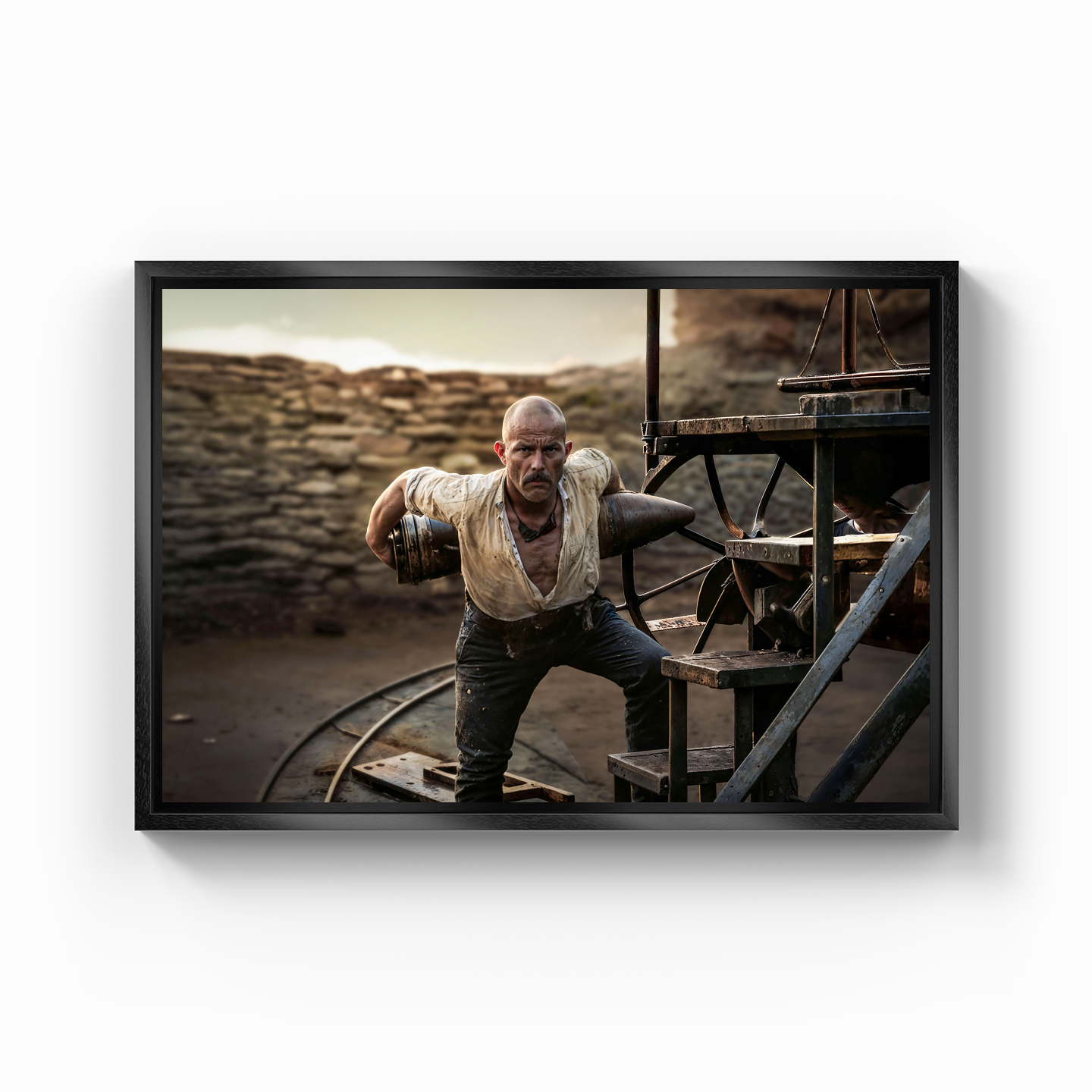 Seyit Onbaşı (AI) - Kanvas Tablo