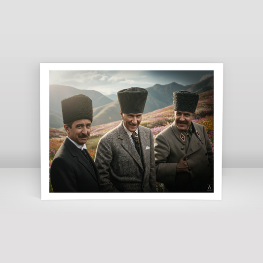 İzmir'in dağları (AI) - Art Print