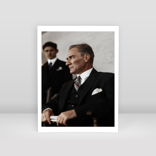 Mustafa Kemal Atatürk - Art Print