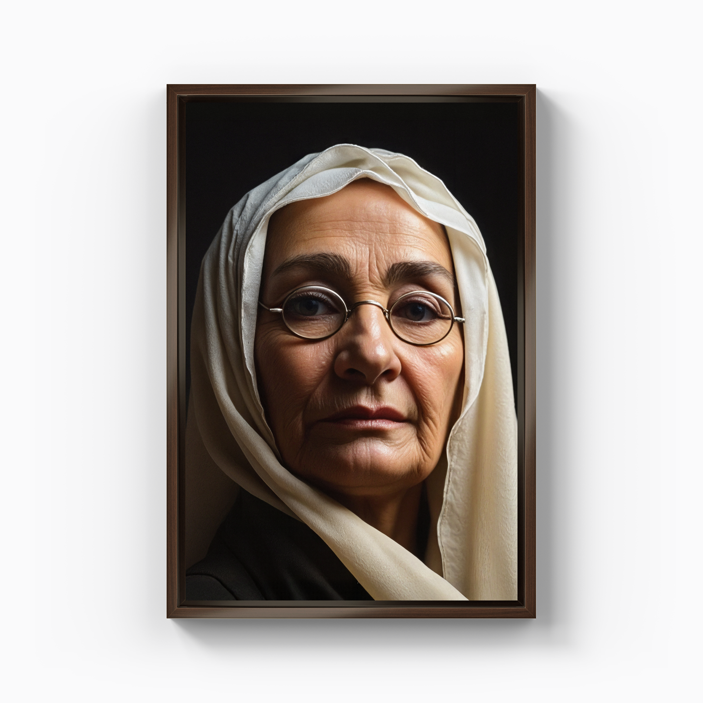 Zübeyde Hanım, 1922 - Kanvas Tablo