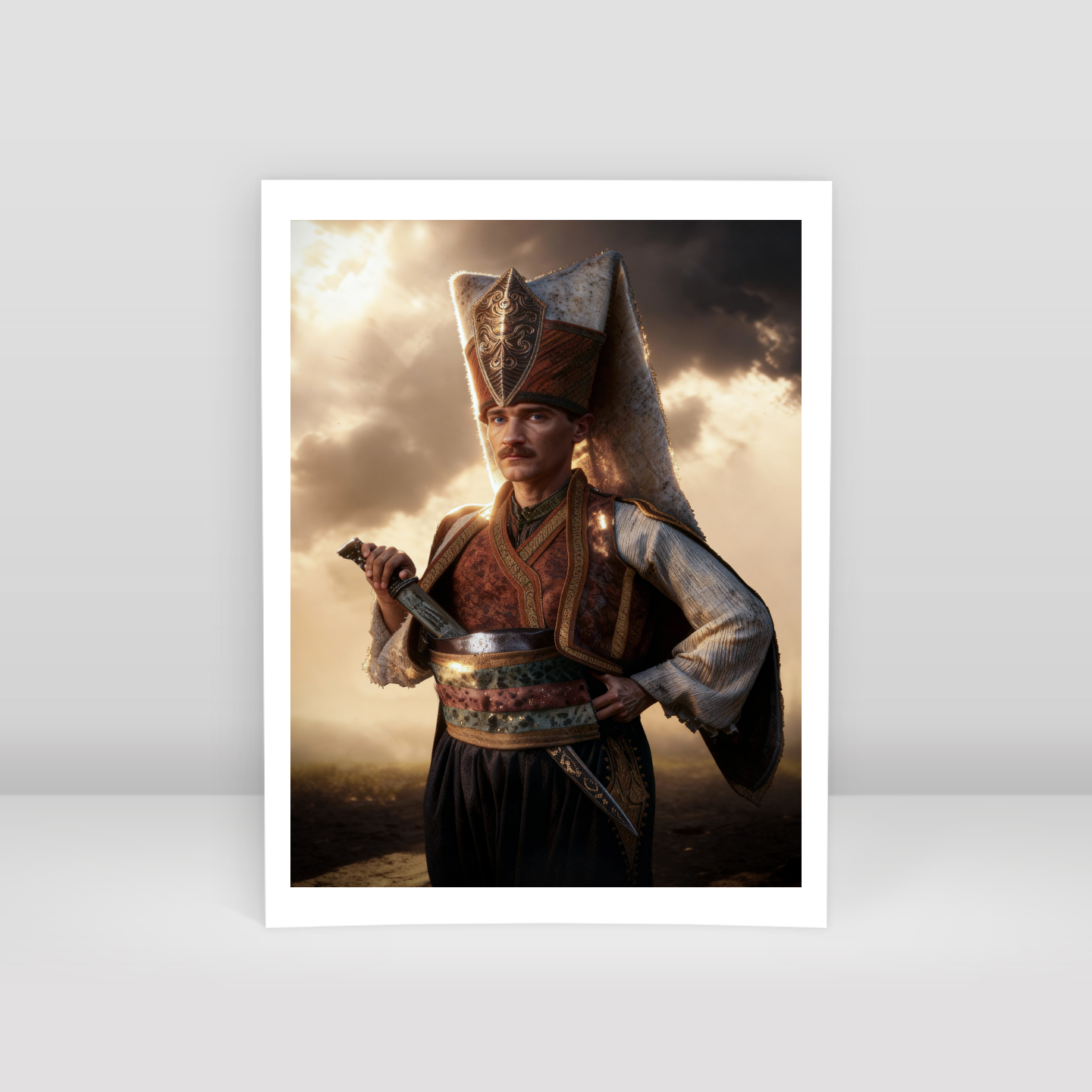 Yeniçeri Mustafa Kemal - Art Print