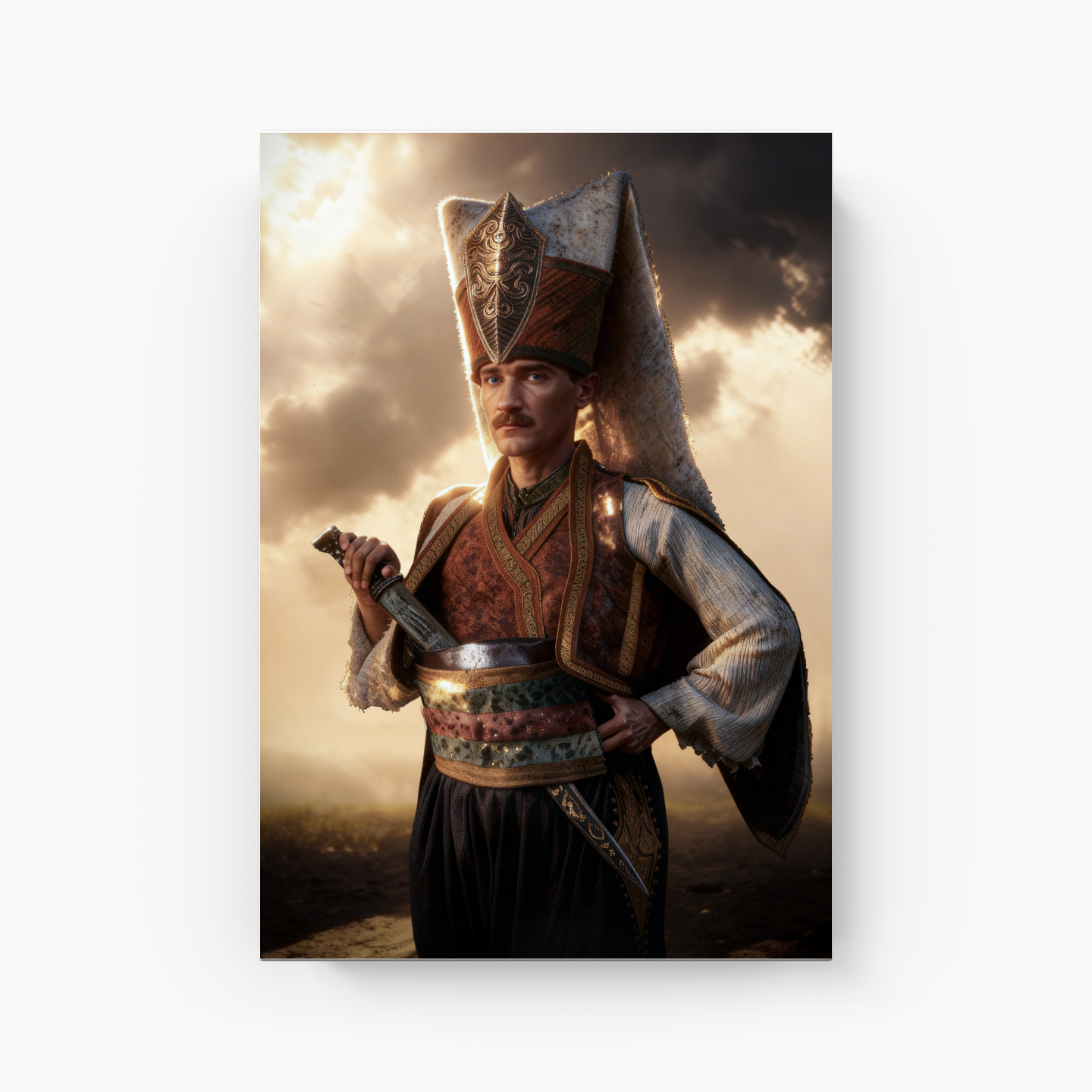 Yeniçeri Mustafa Kemal - Kanvas Tablo