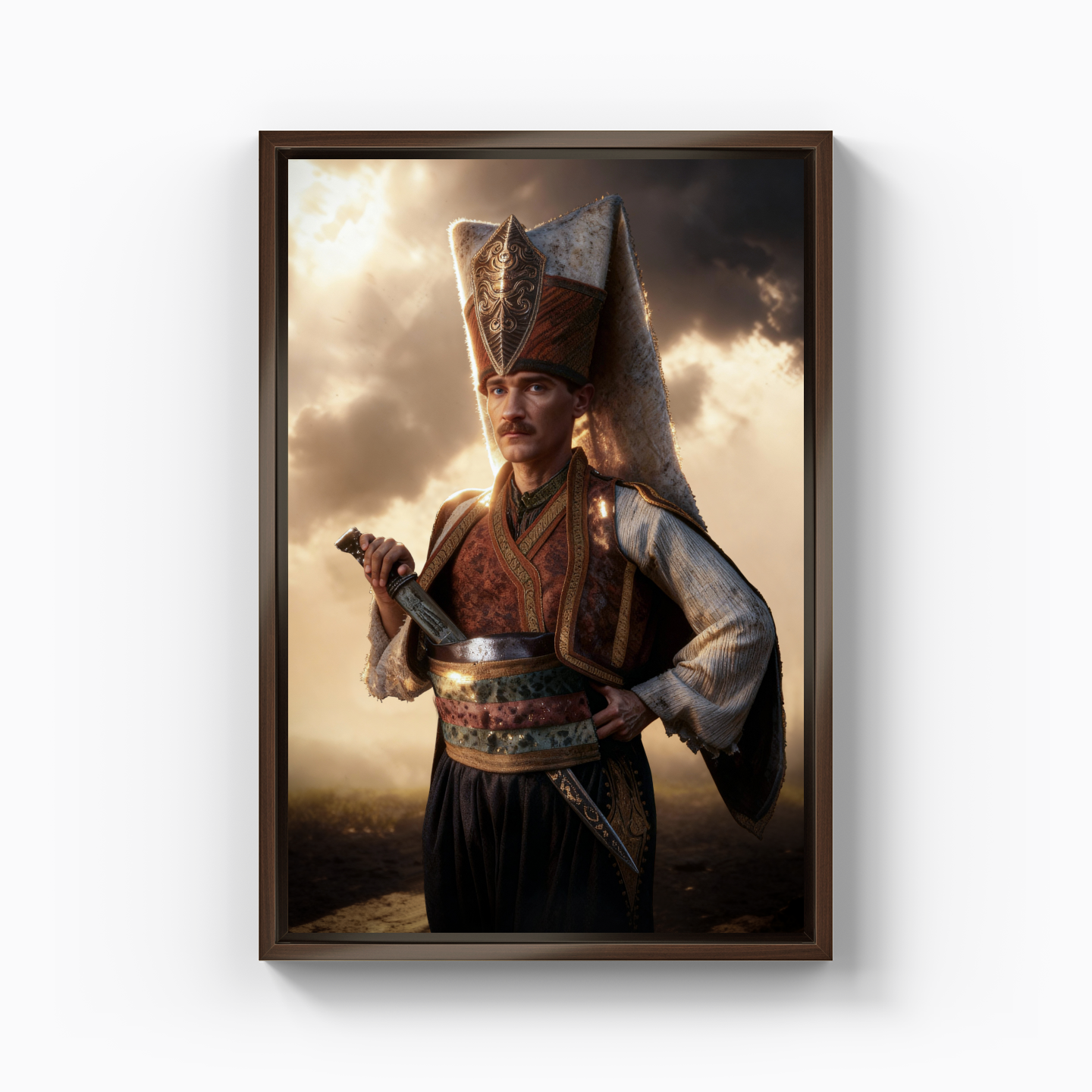 Yeniçeri Mustafa Kemal - Kanvas Tablo