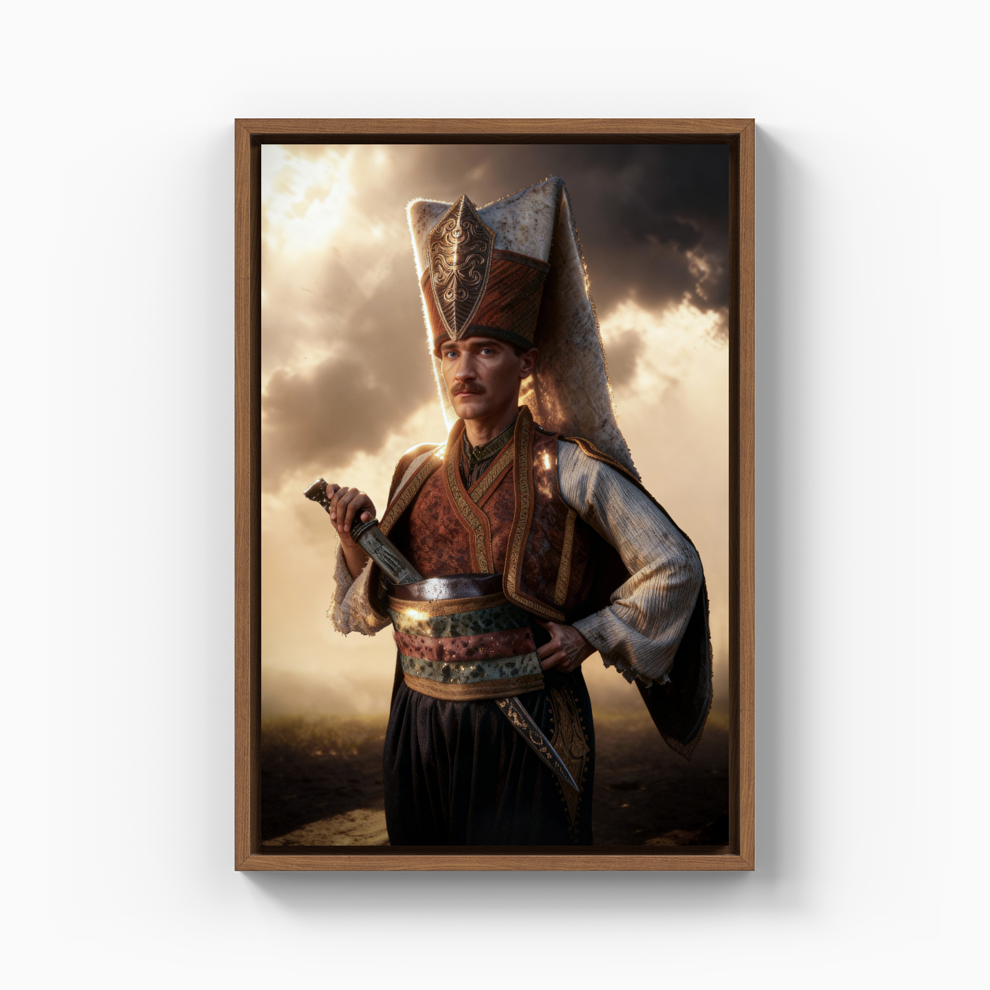 Yeniçeri Mustafa Kemal - Kanvas Tablo