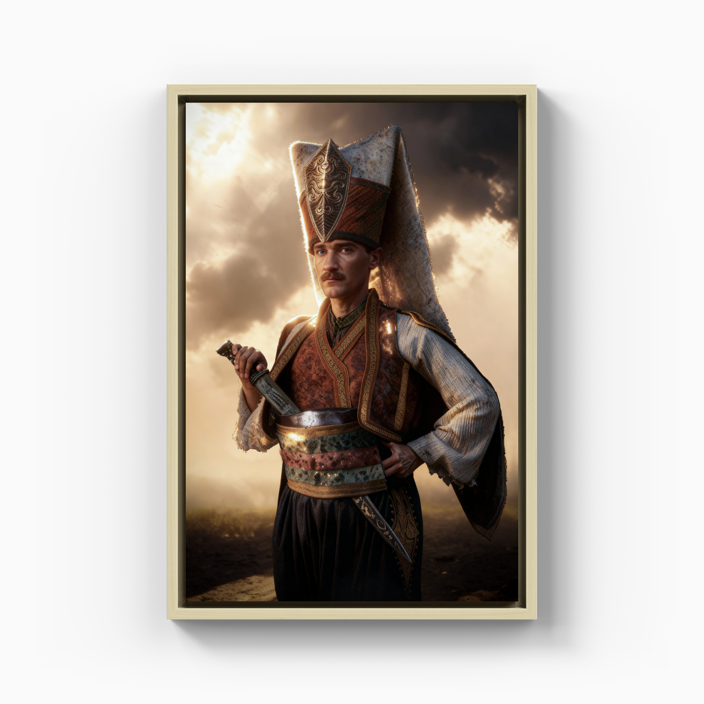 Yeniçeri Mustafa Kemal - Kanvas Tablo