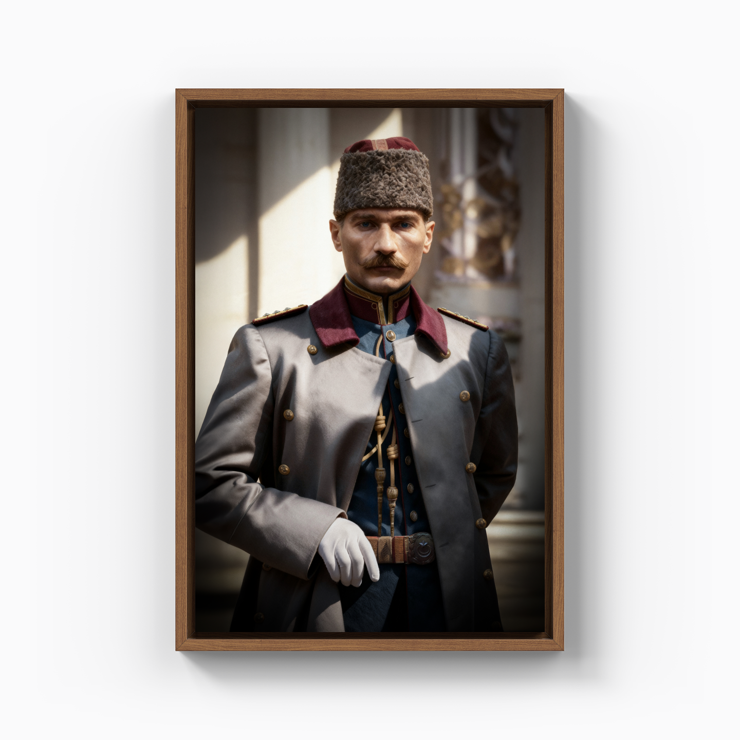 Kolağası Mustafa Kemal, 1910 - Kanvas Tablo