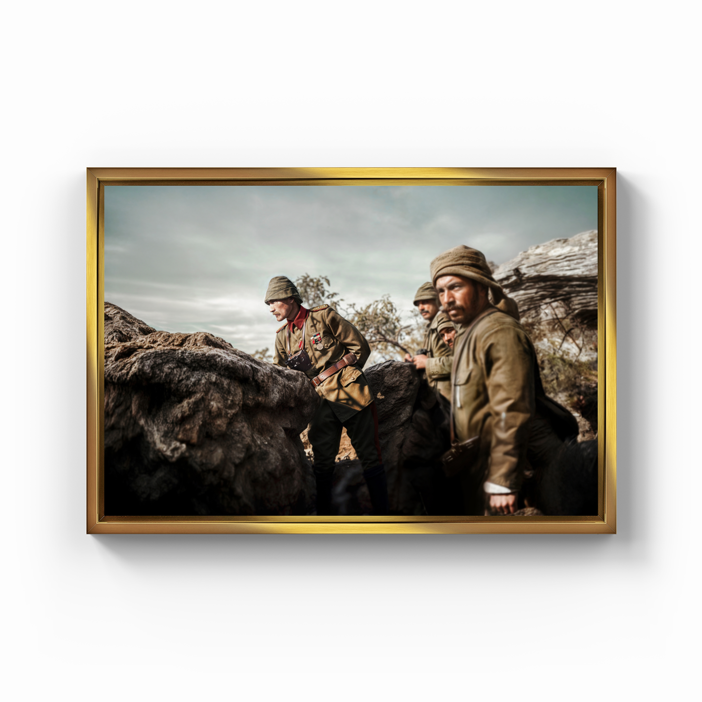 Conkbayırı, 1915 - Kanvas Tablo