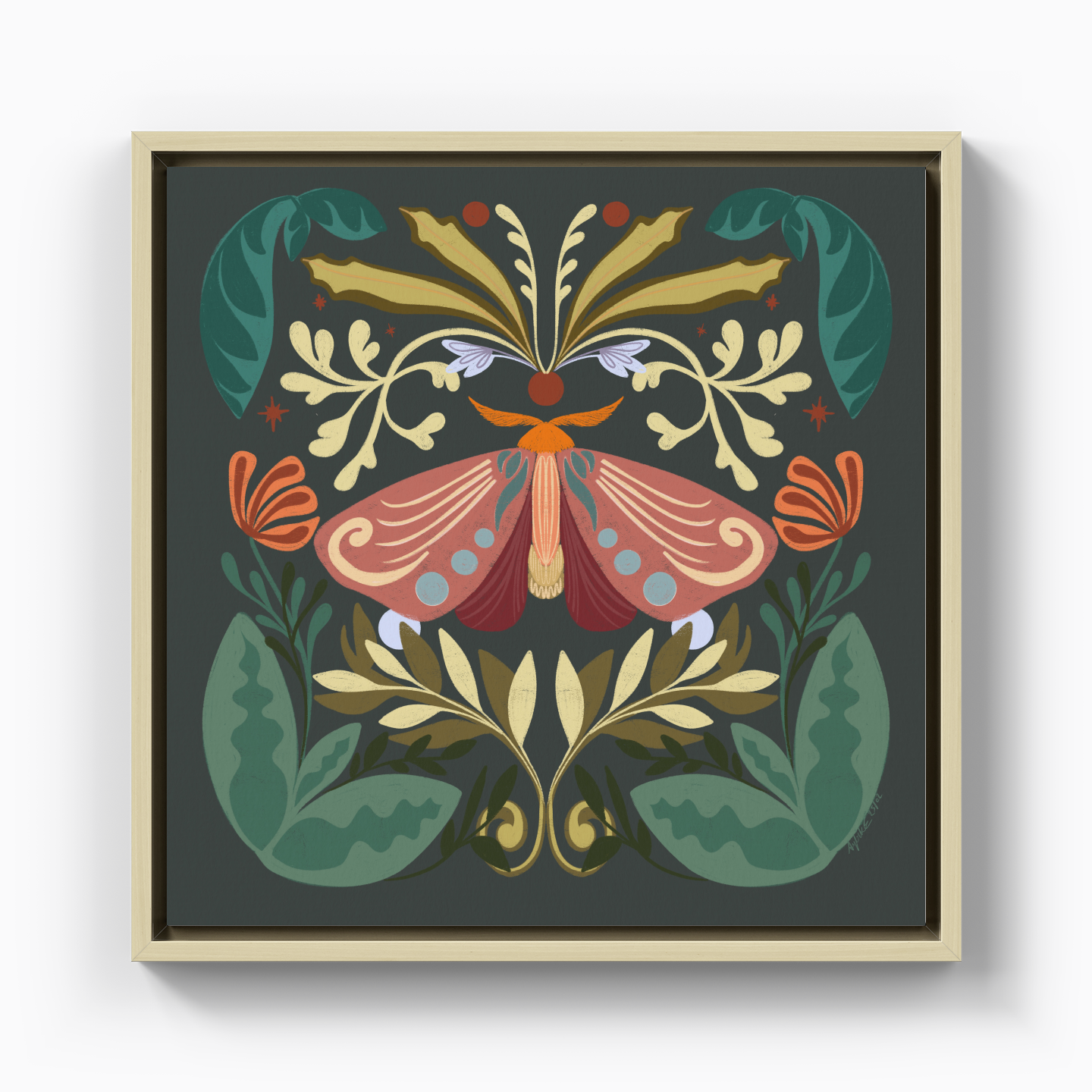 Simetri - Kanvas Tablo