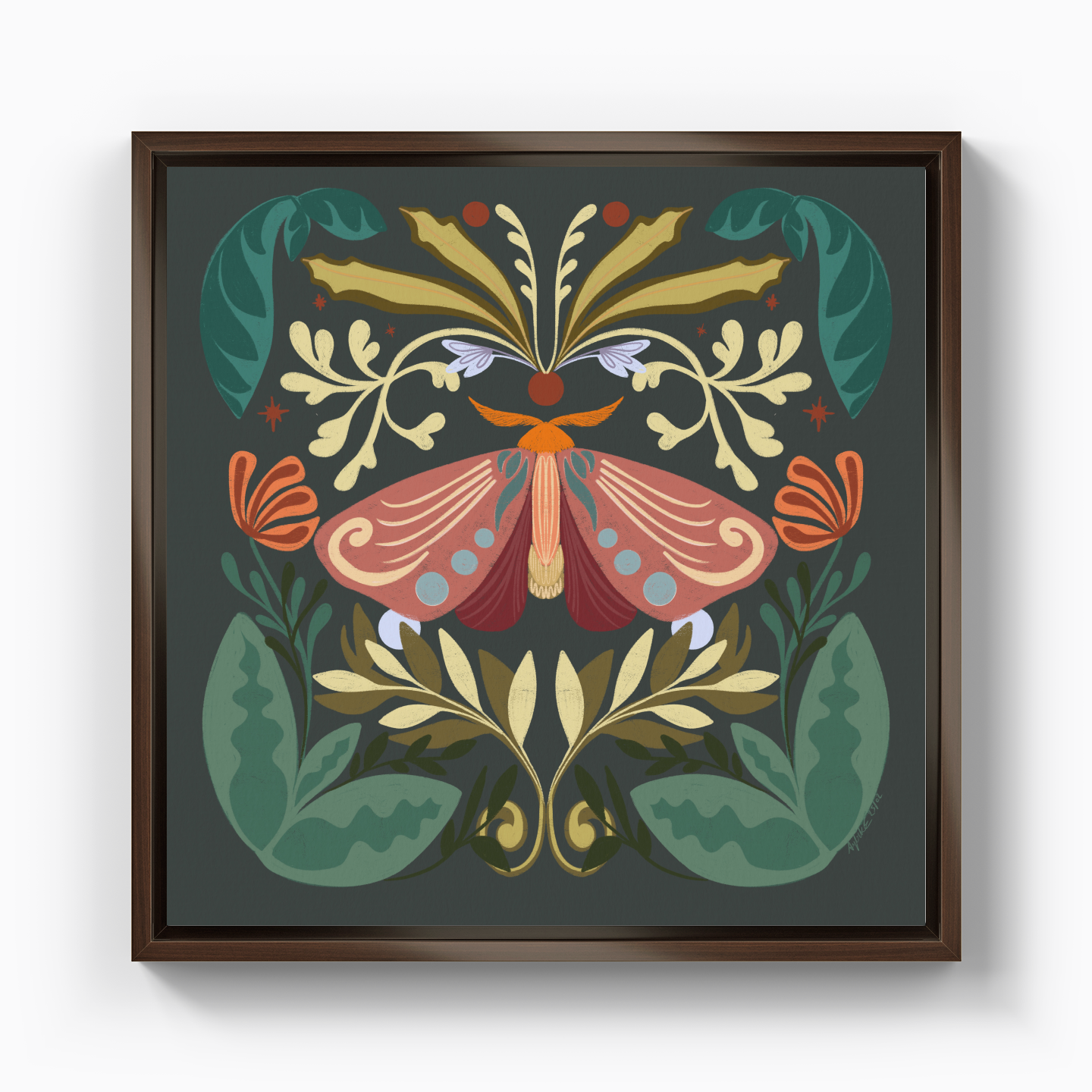 Simetri - Kanvas Tablo