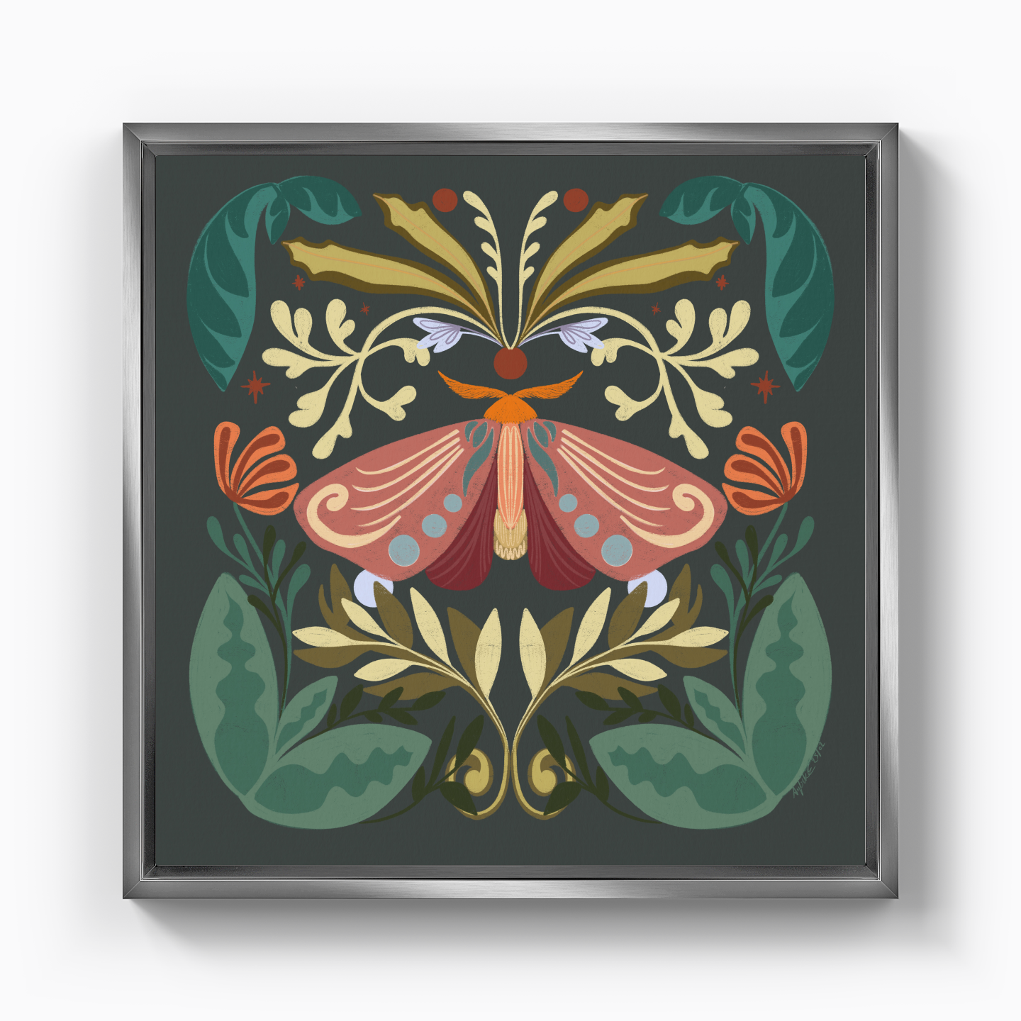 Simetri - Kanvas Tablo