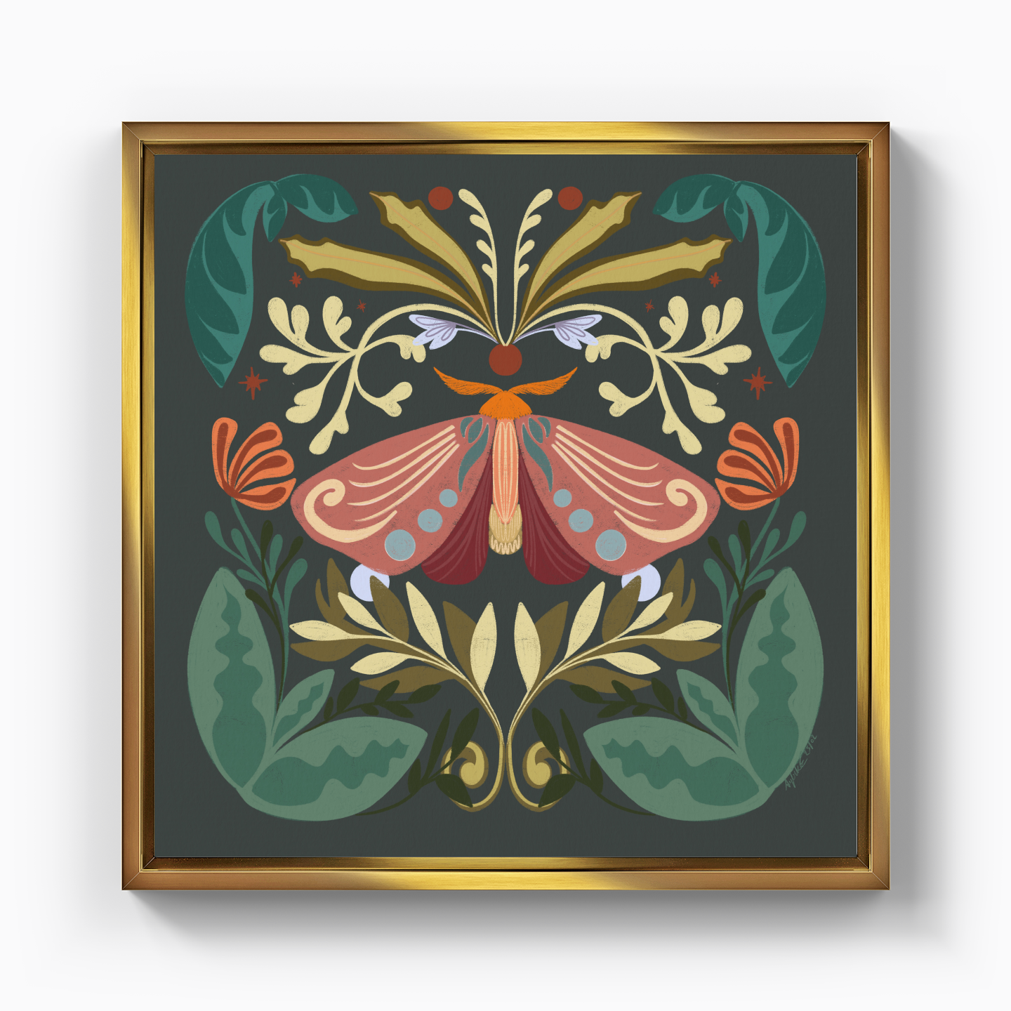 Simetri - Kanvas Tablo