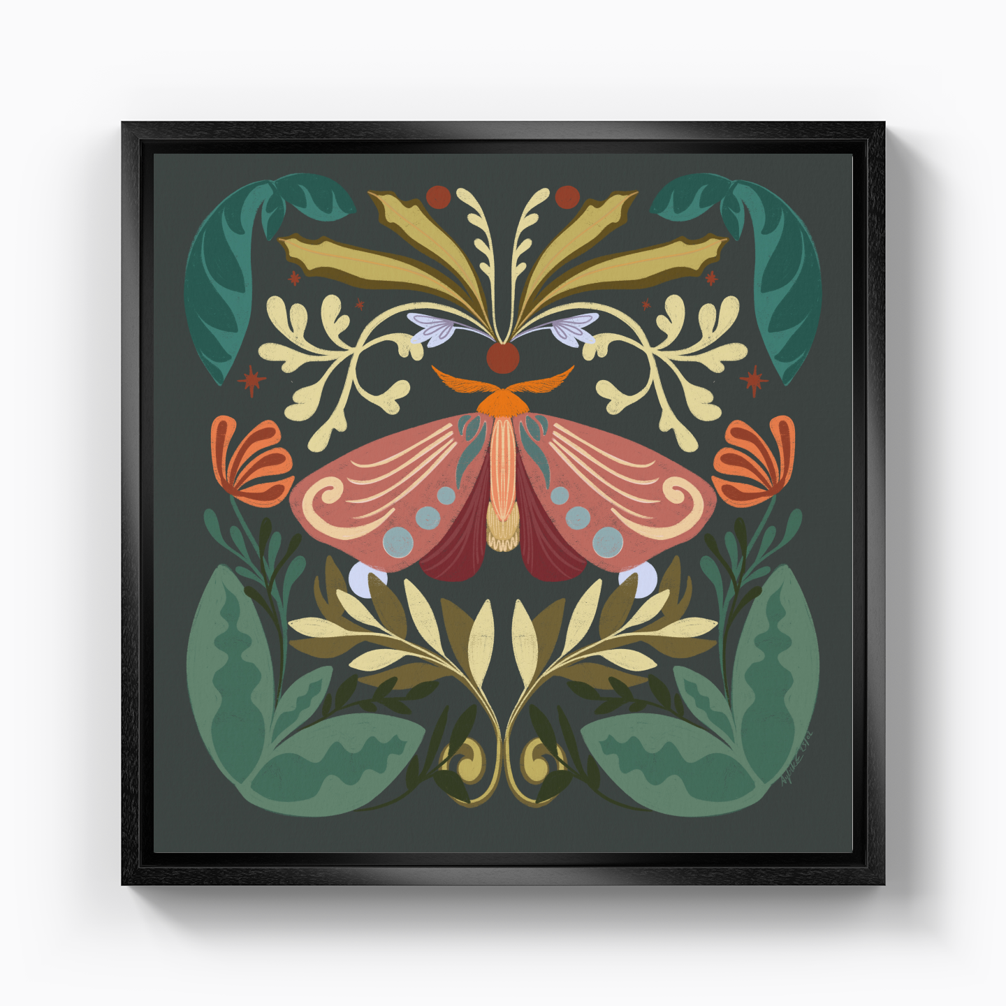 Simetri - Kanvas Tablo