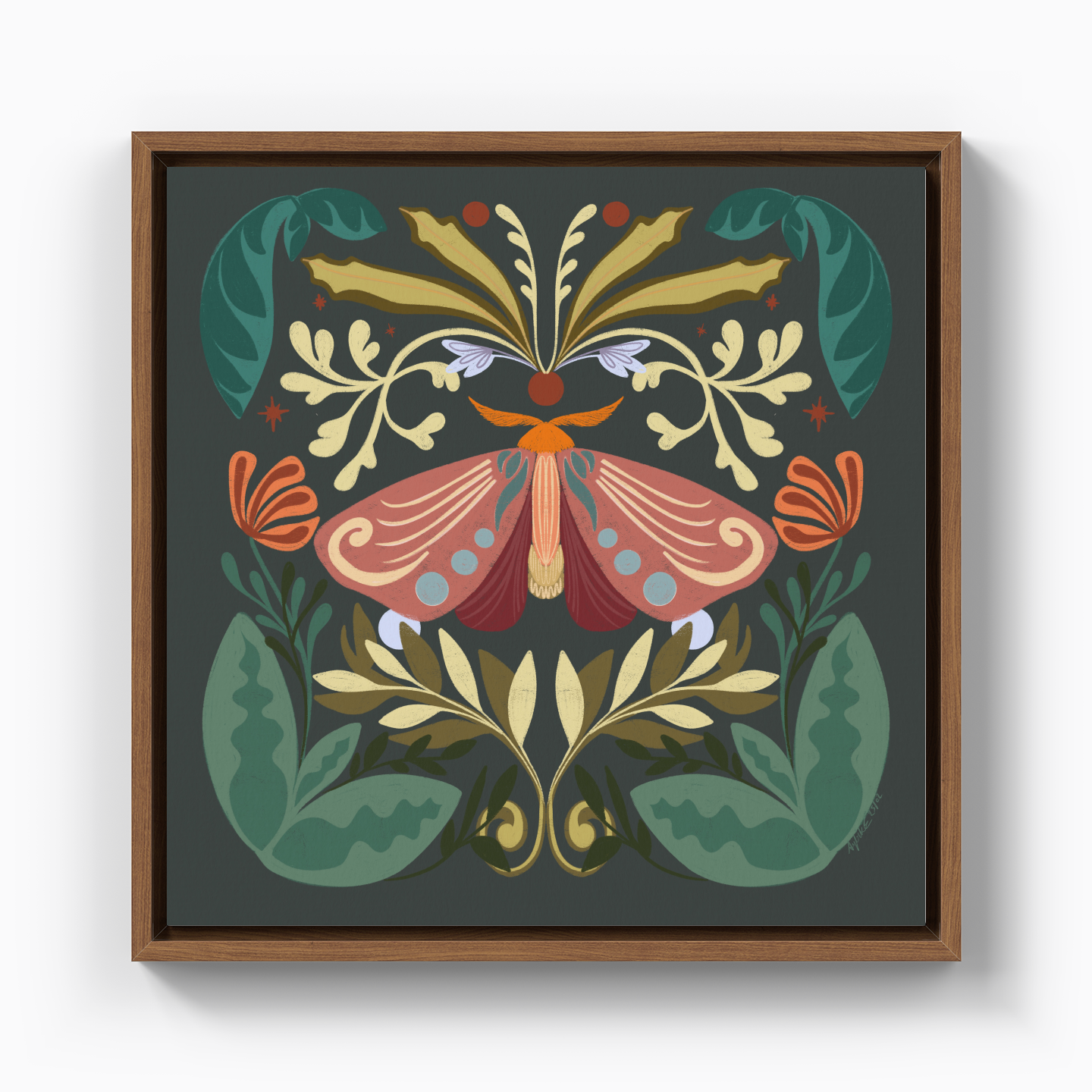 Simetri - Kanvas Tablo