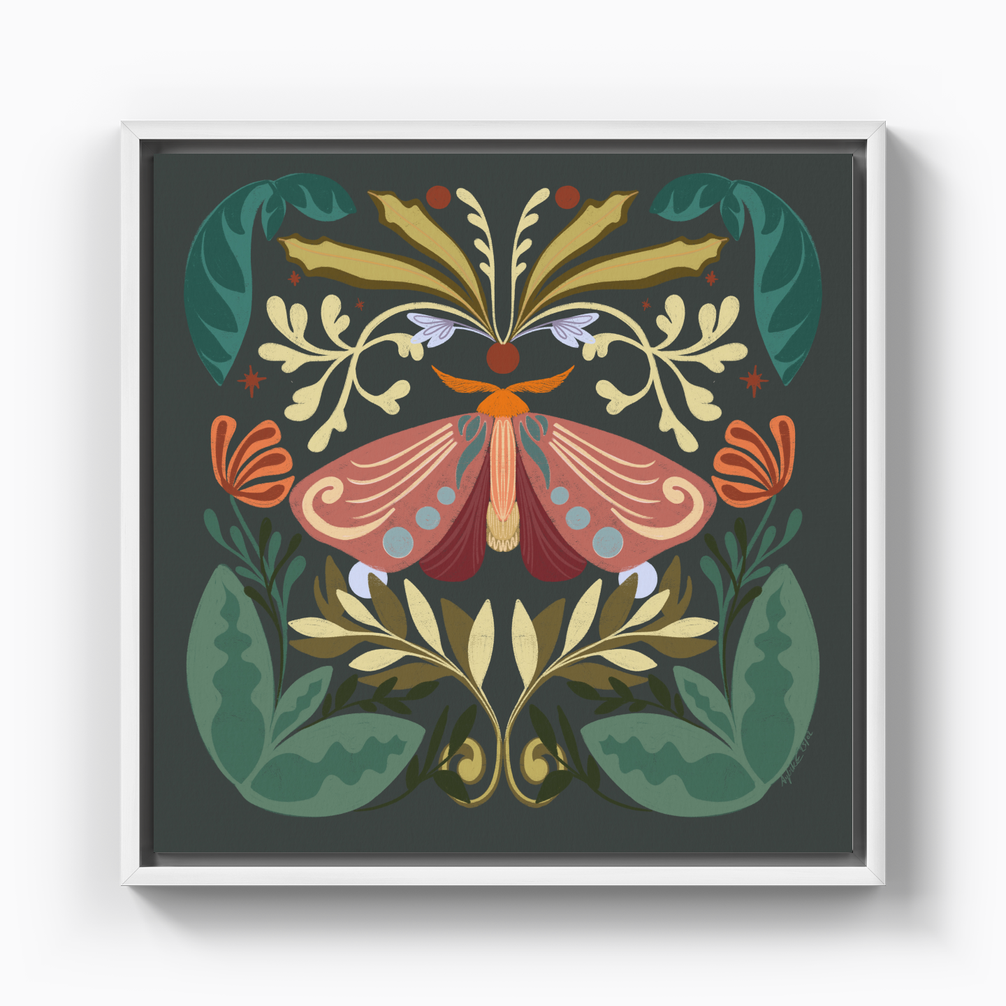 Simetri - Kanvas Tablo